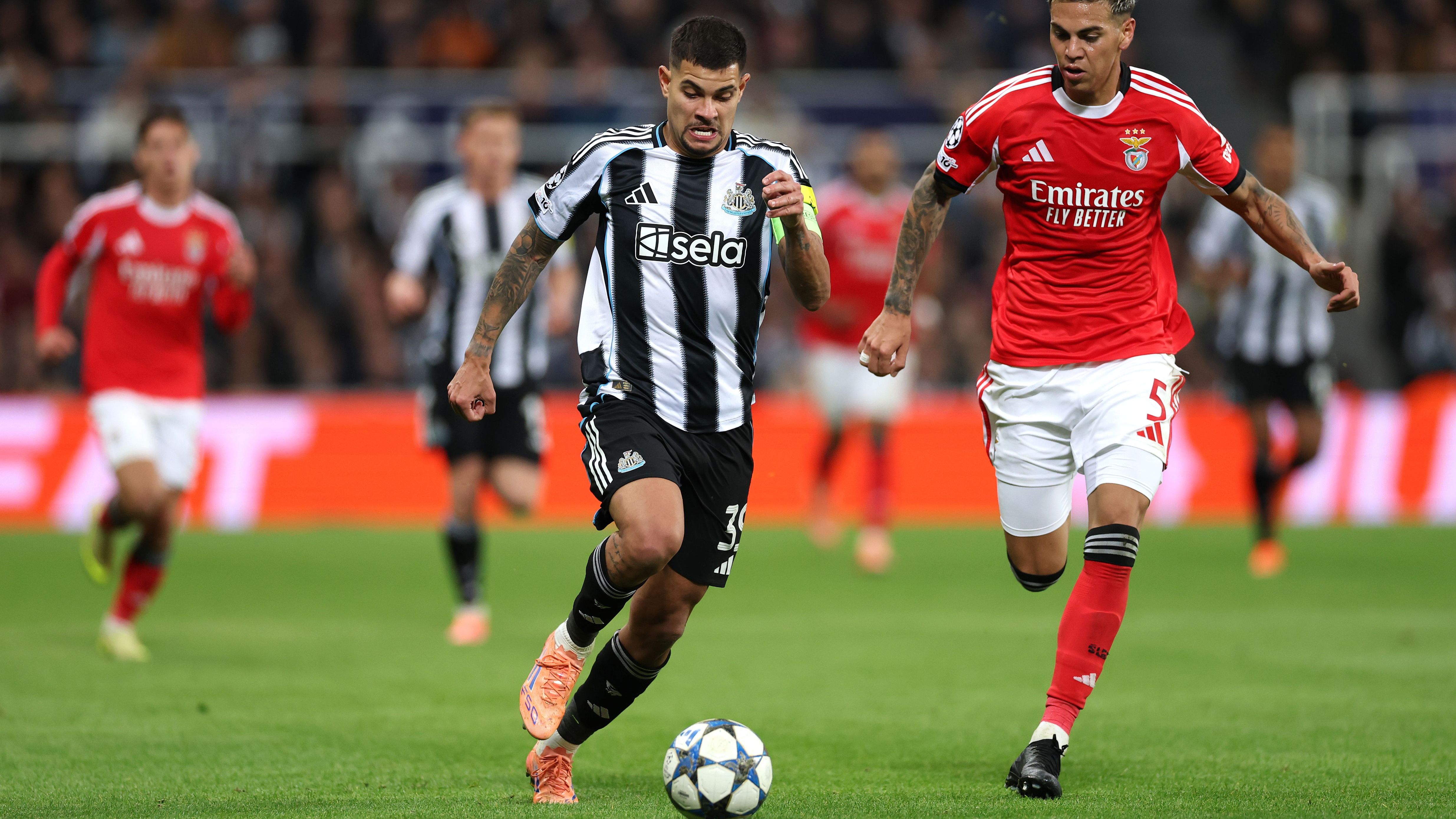 Newcastle United FC v SL Benfica - UEFA Champions League 2025/26 League Phase MD3