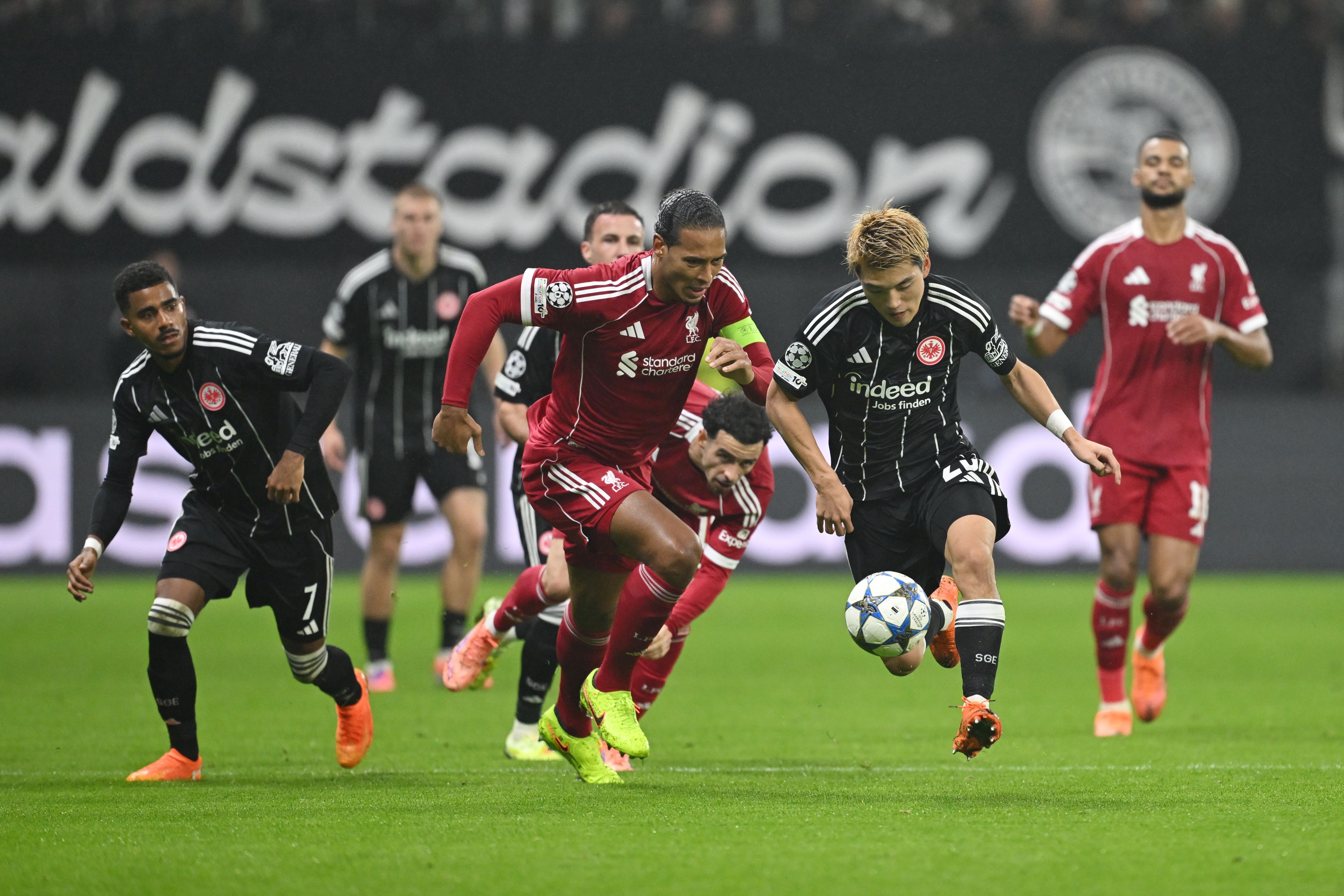 Eintracht Frankfurt v Liverpool FC - UEFA Champions League 2025/26 League Phase MD3