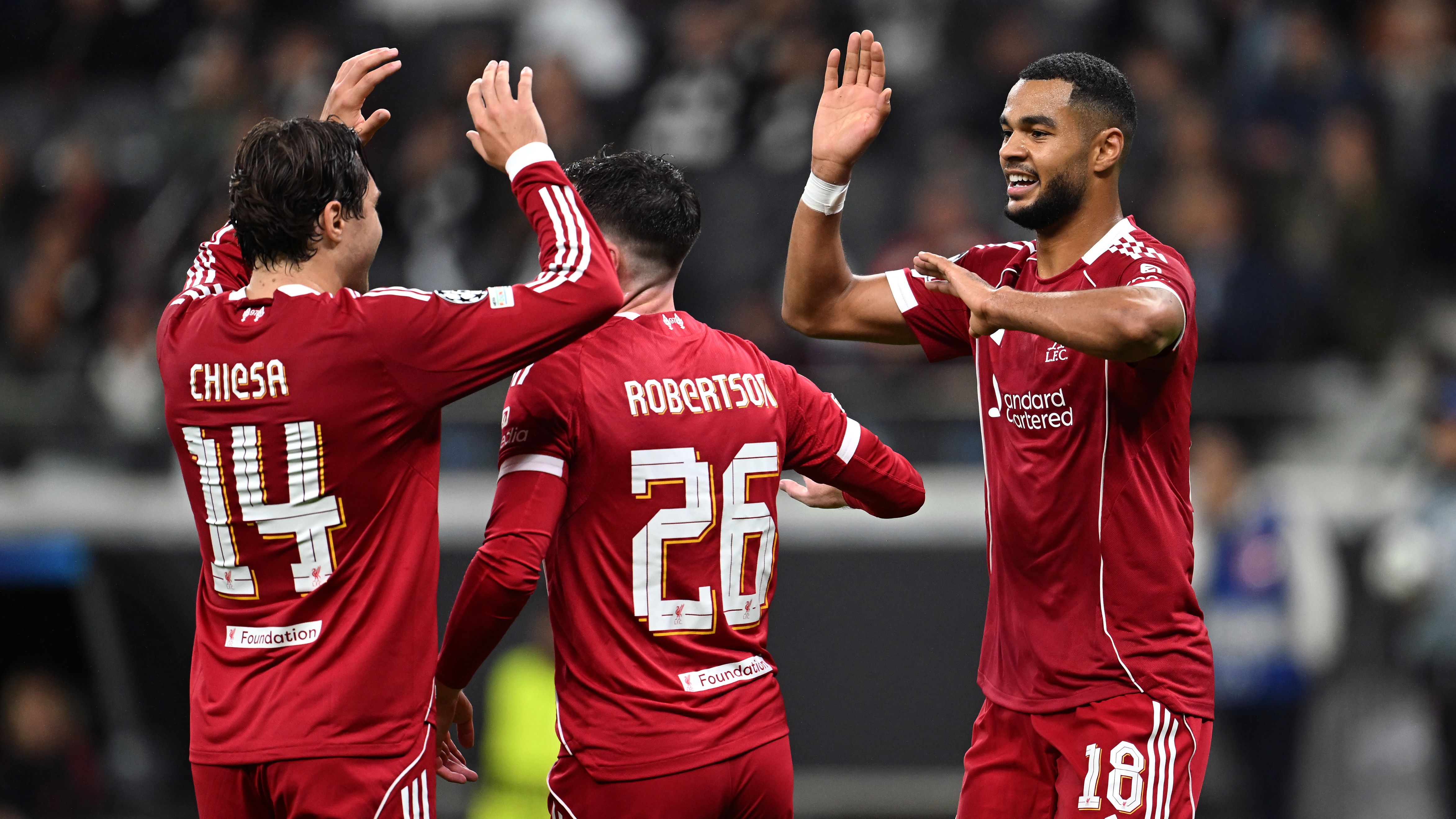 Eintracht Frankfurt v Liverpool FC - UEFA Champions League 2025/26 League Phase MD3