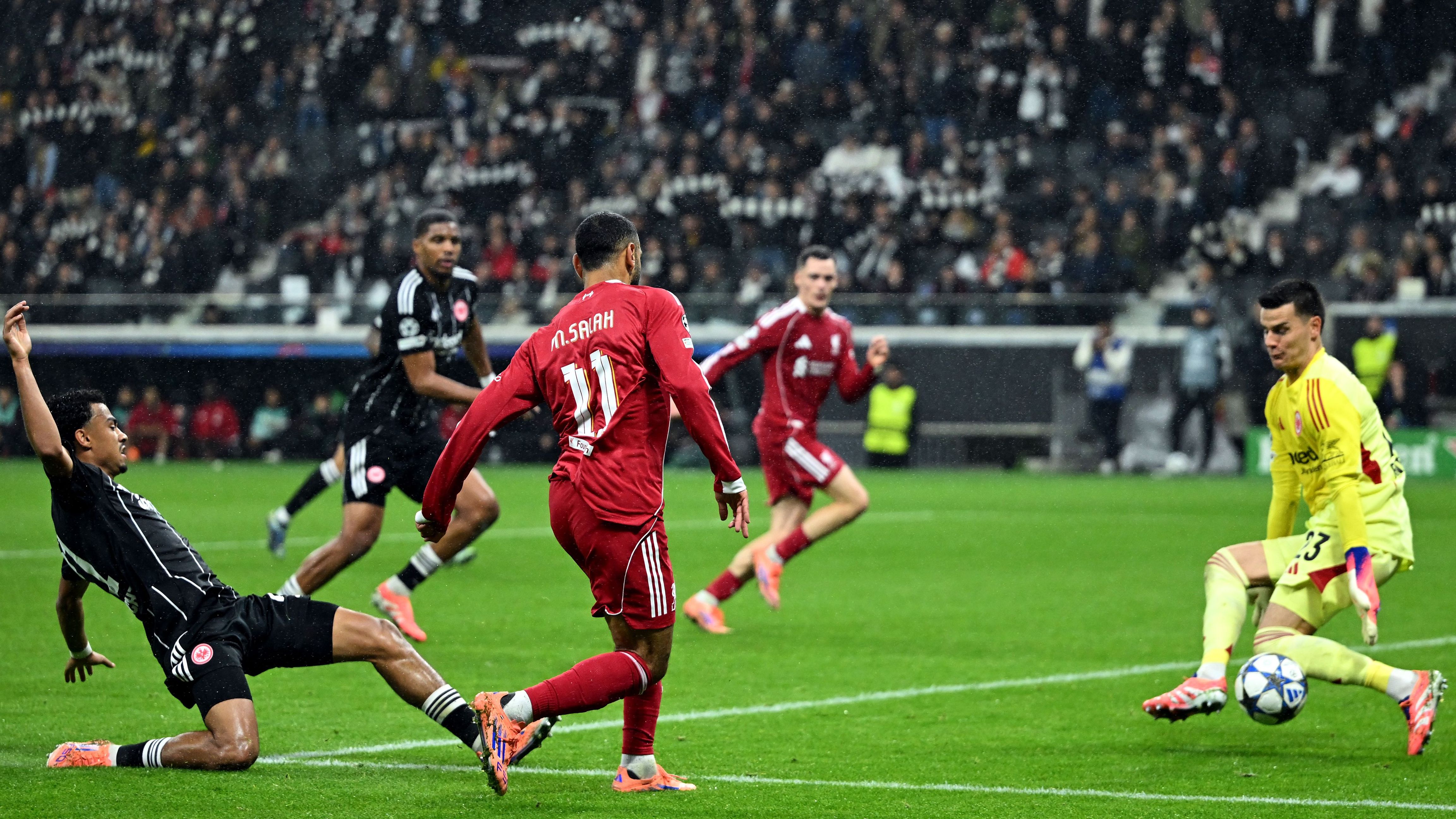 Eintracht Frankfurt v Liverpool FC - UEFA Champions League 2025/26 League Phase MD3