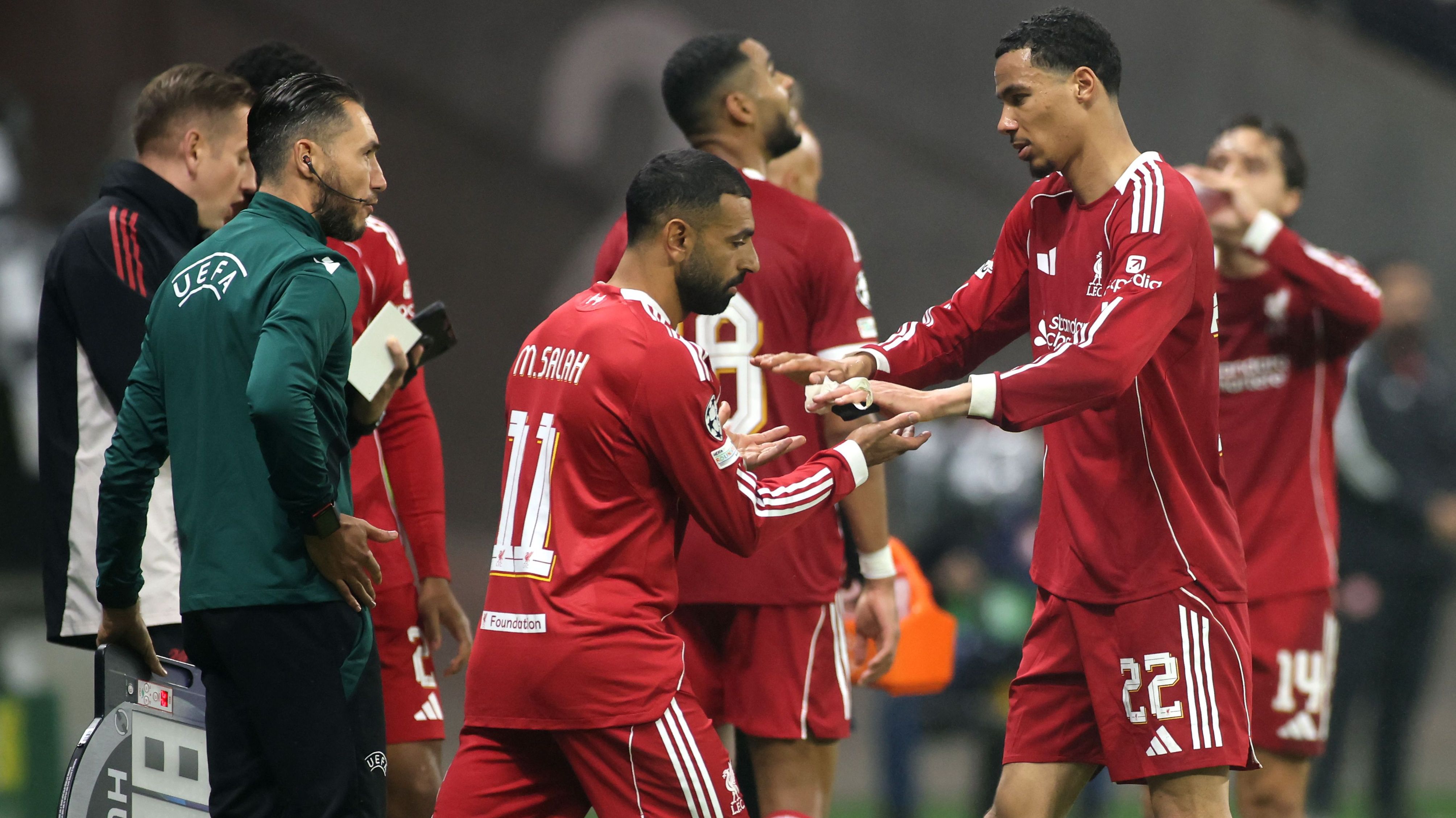 Eintracht Frankfurt v Liverpool FC - UEFA Champions League 2025/26 League Phase MD3