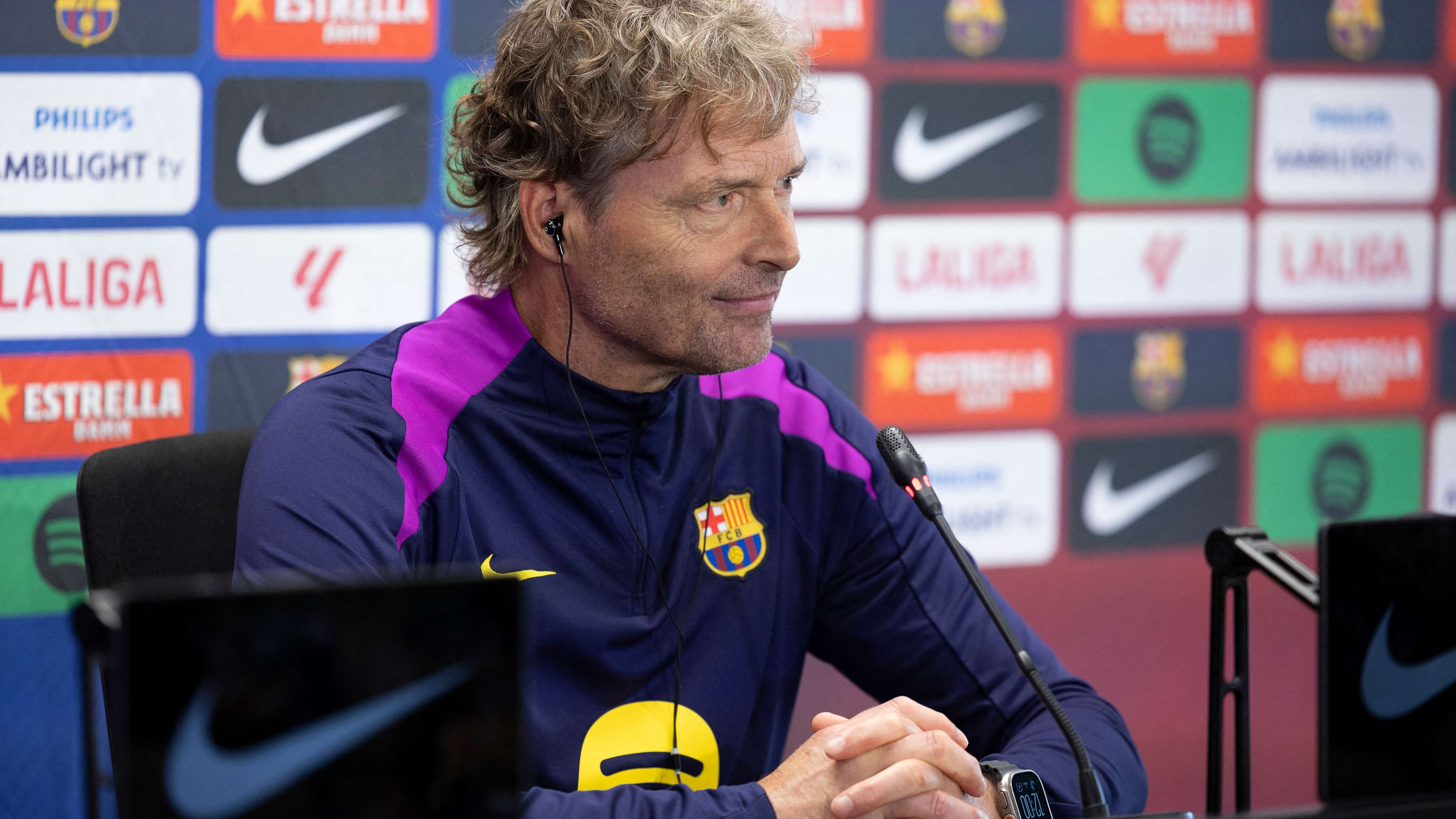 FBL-ESP-LIGA-BARCELONA-PRESSER