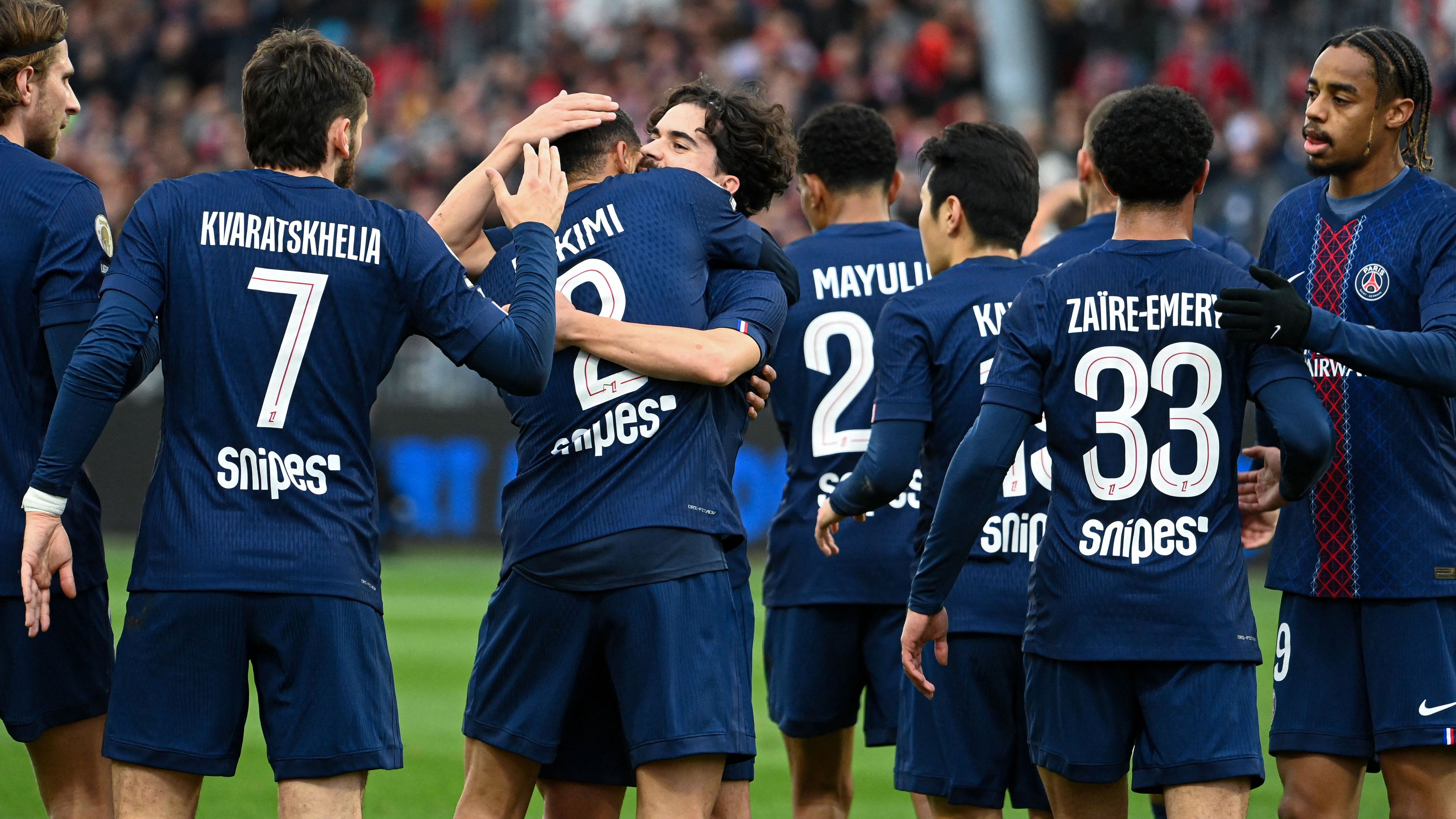 Paris renoue avec la victoire en Ligue 1