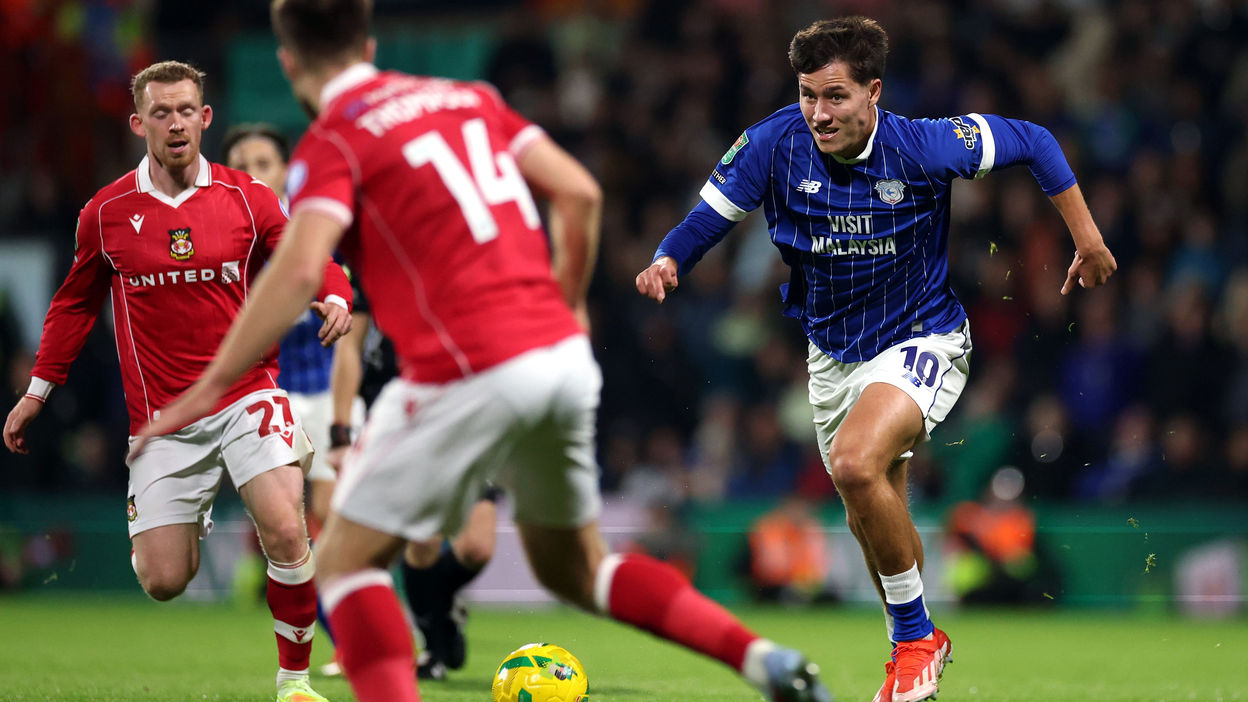 Wrexham v Cardiff City - Carabao Cup Fourth Round