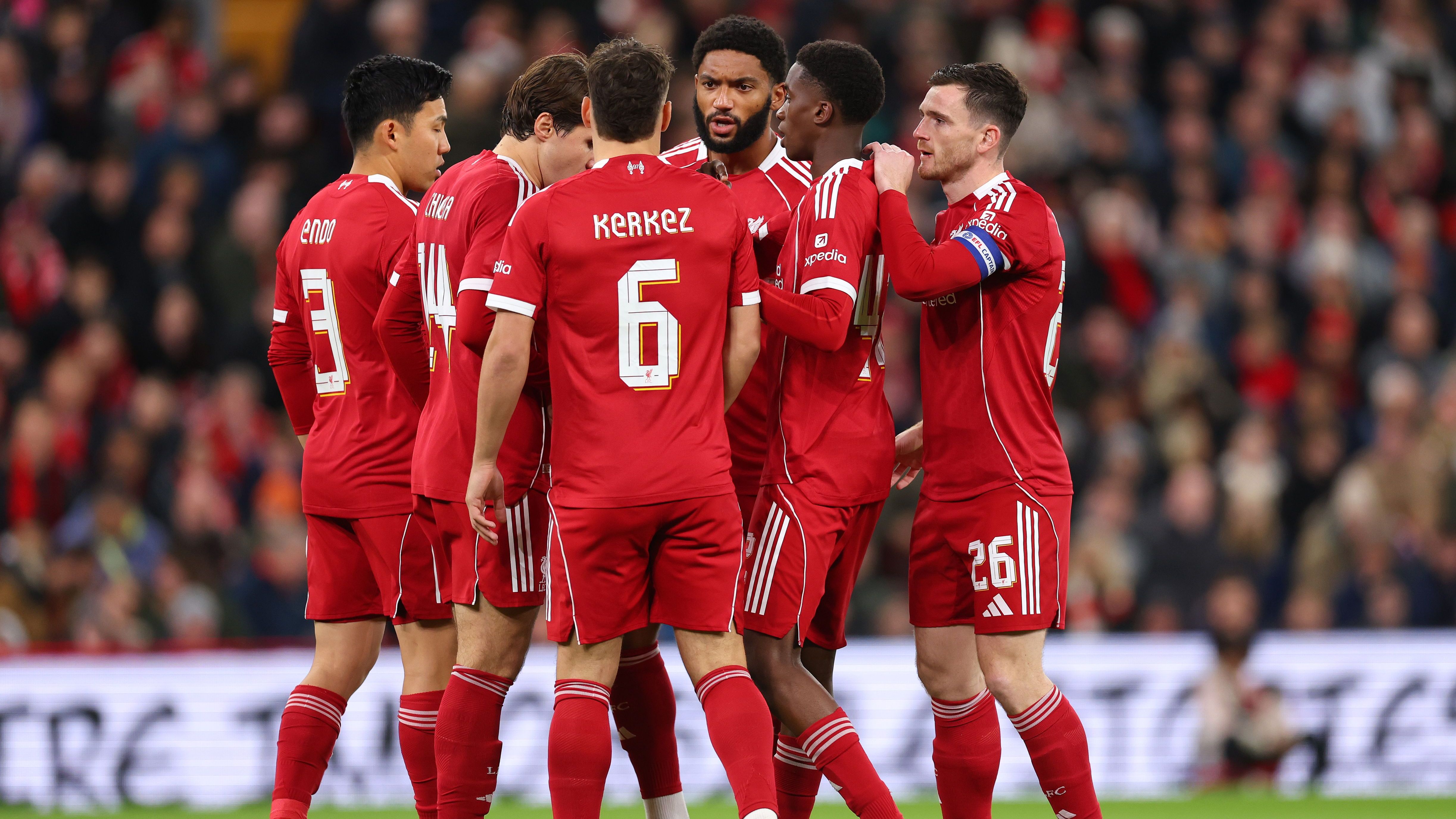 Liverpool v Crystal Palace - Carabao Cup Fourth Round