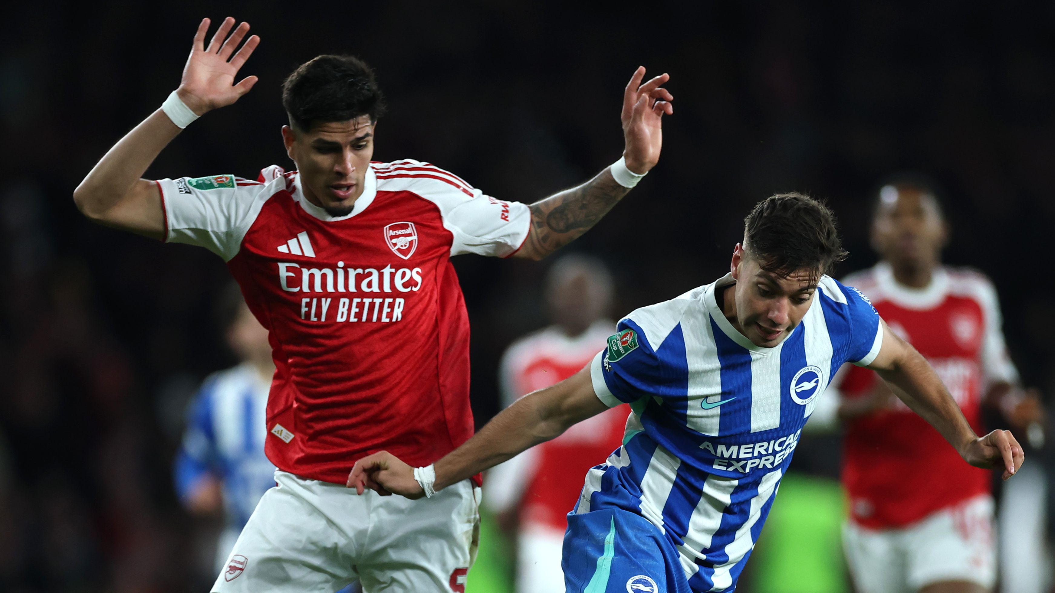 Arsenal v Brighton & Hove Albion - Carabao Cup Fourth Round