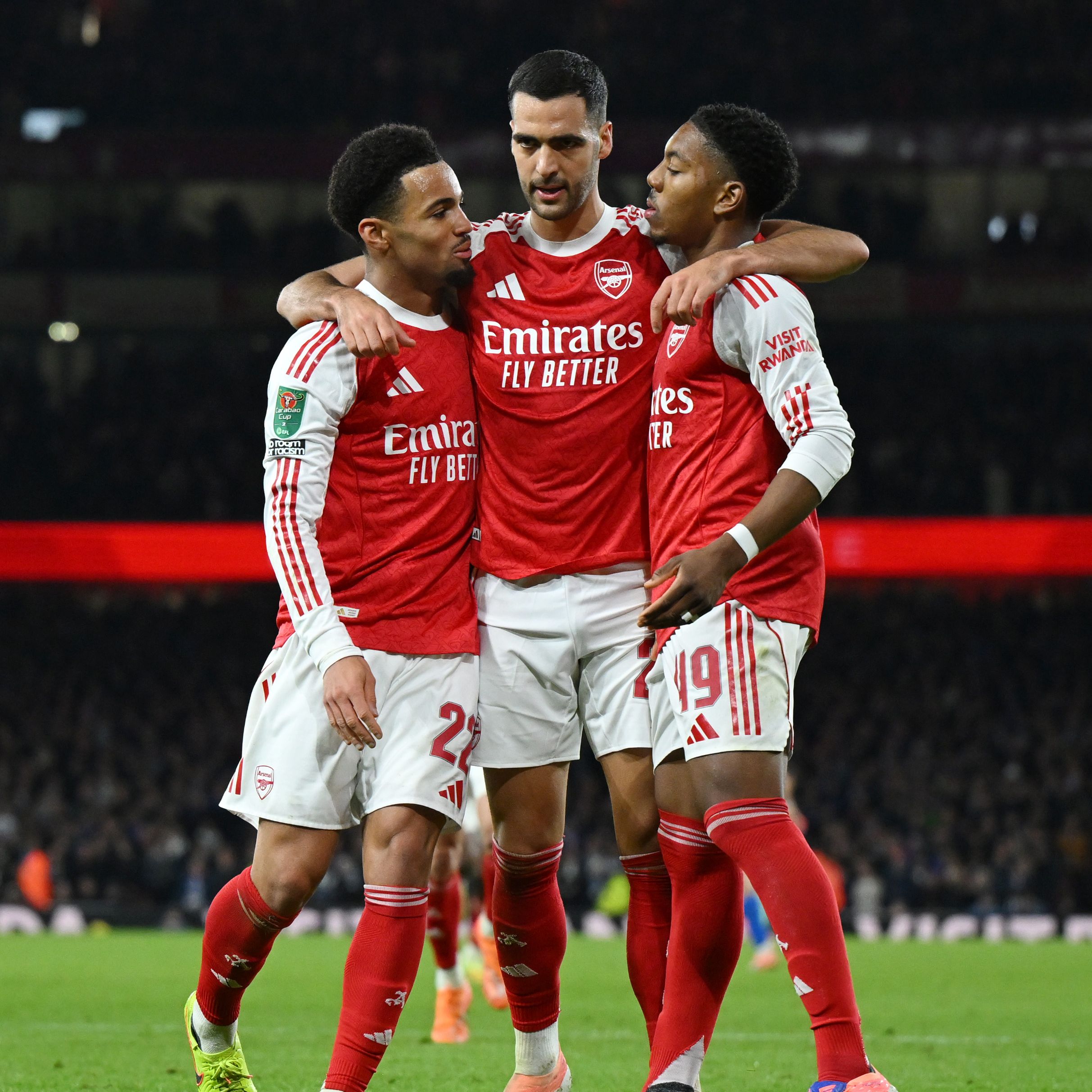 Arsenal v Brighton & Hove Albion - Carabao Cup Fourth Round