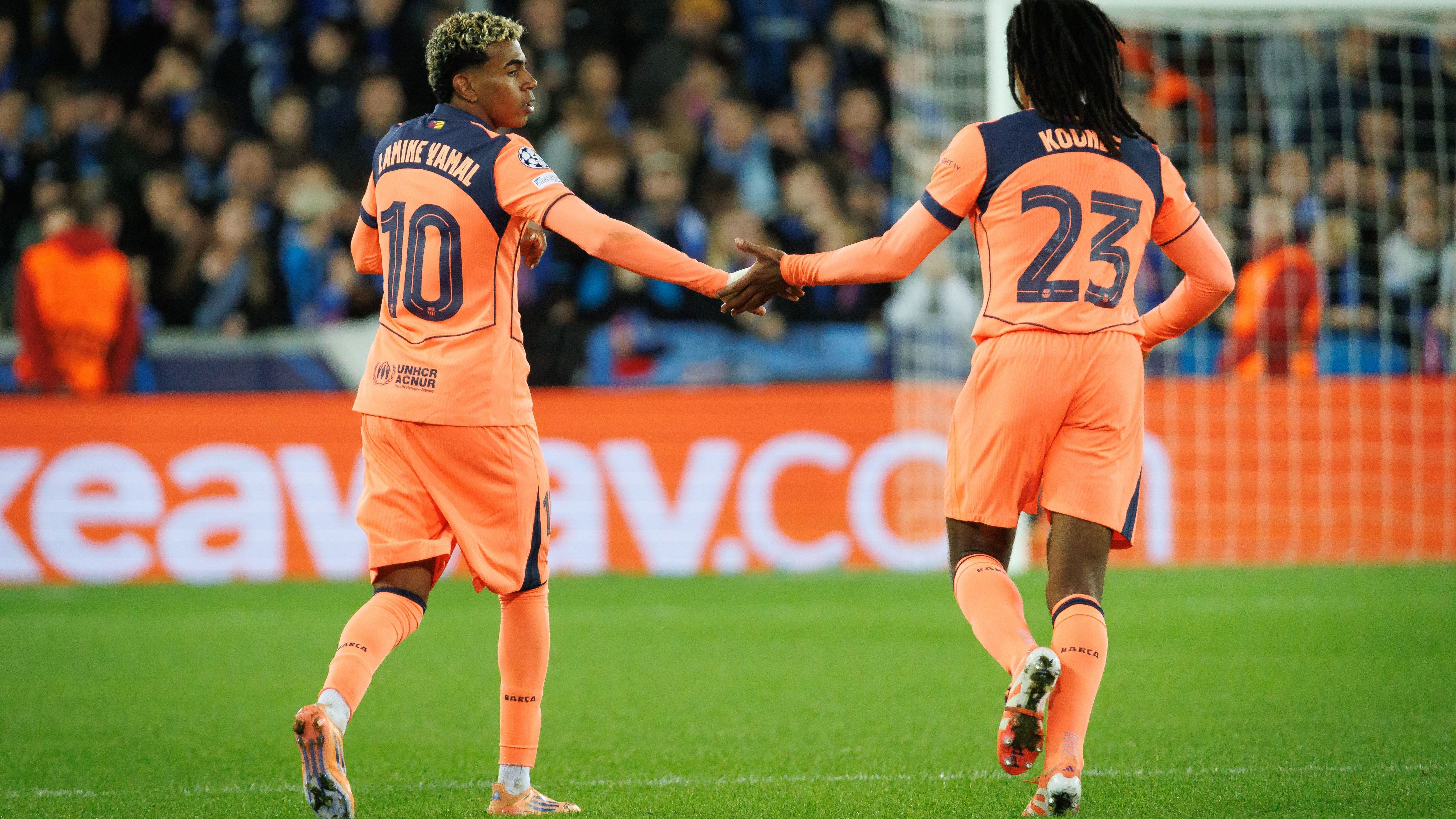 SOCCER CL D4 CLUB BRUGGE VS BARCELONA