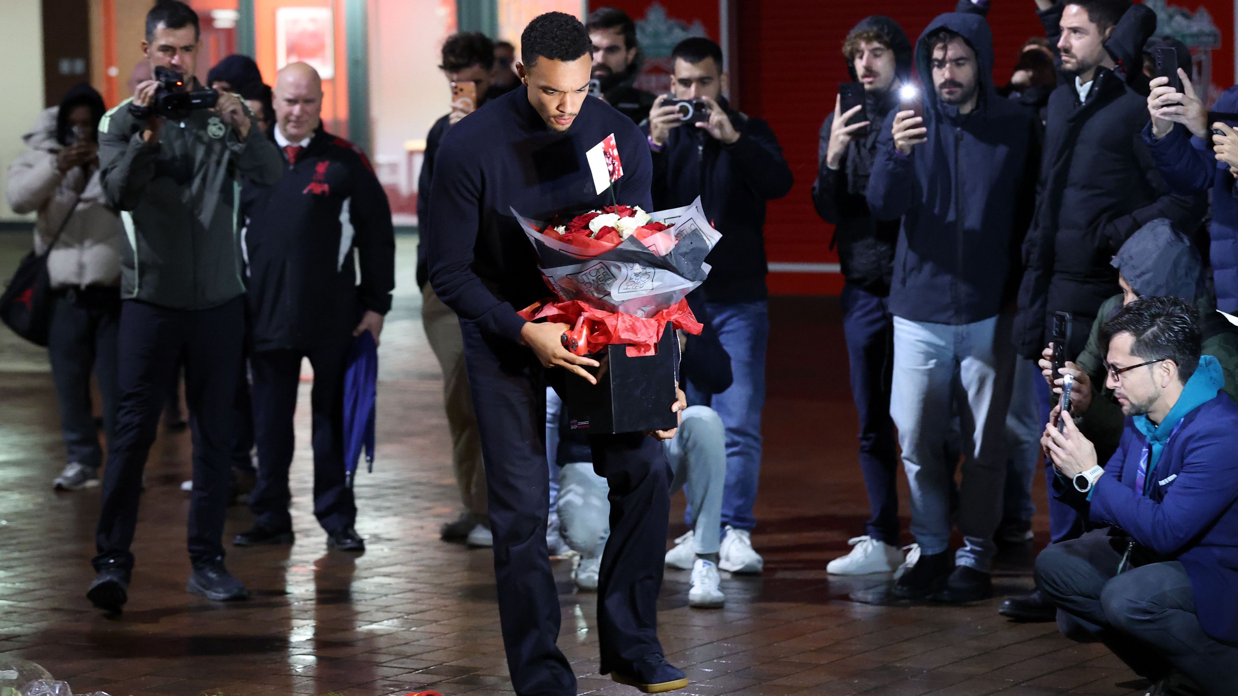Trent Alexander-Arnold Pays Tribute To Diogo Jota At Anfield