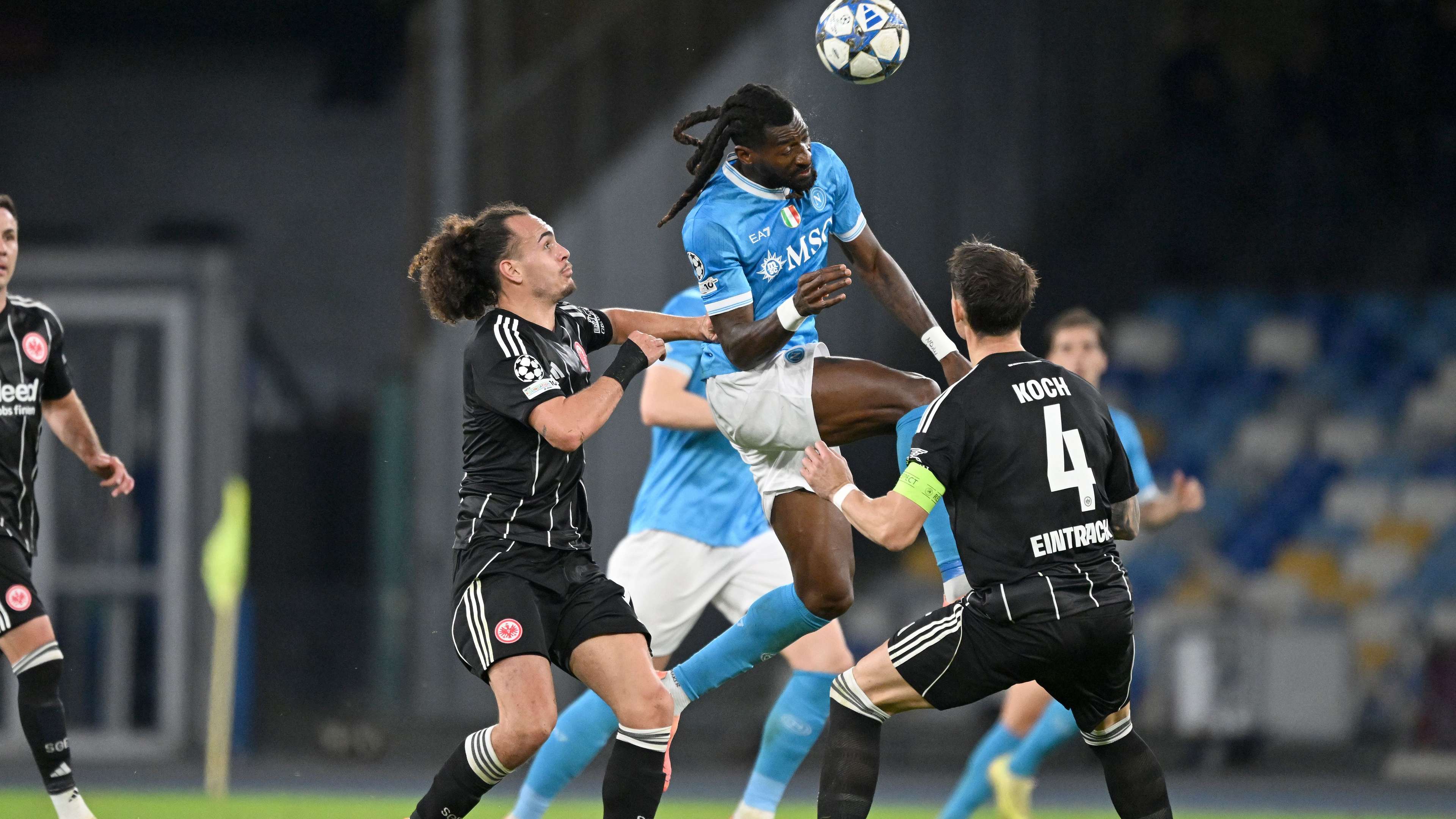 SSC Napoli v Eintracht Frankfurt - UEFA Champions League 2025/26 League Phase MD4