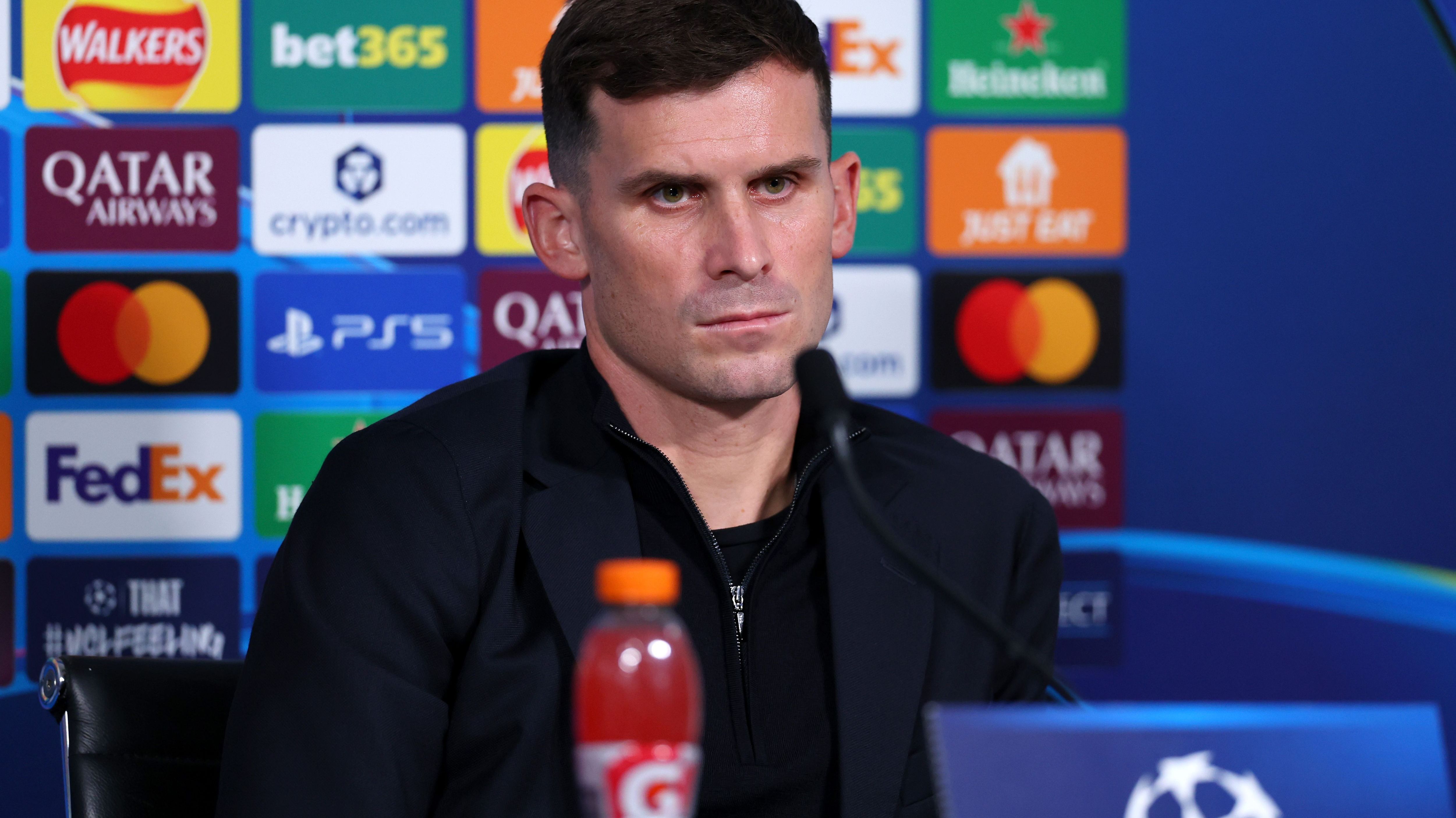 Borussia Dortmund Training Session And Press Conference - UEFA Champions League 2025/26 League Phase MD4