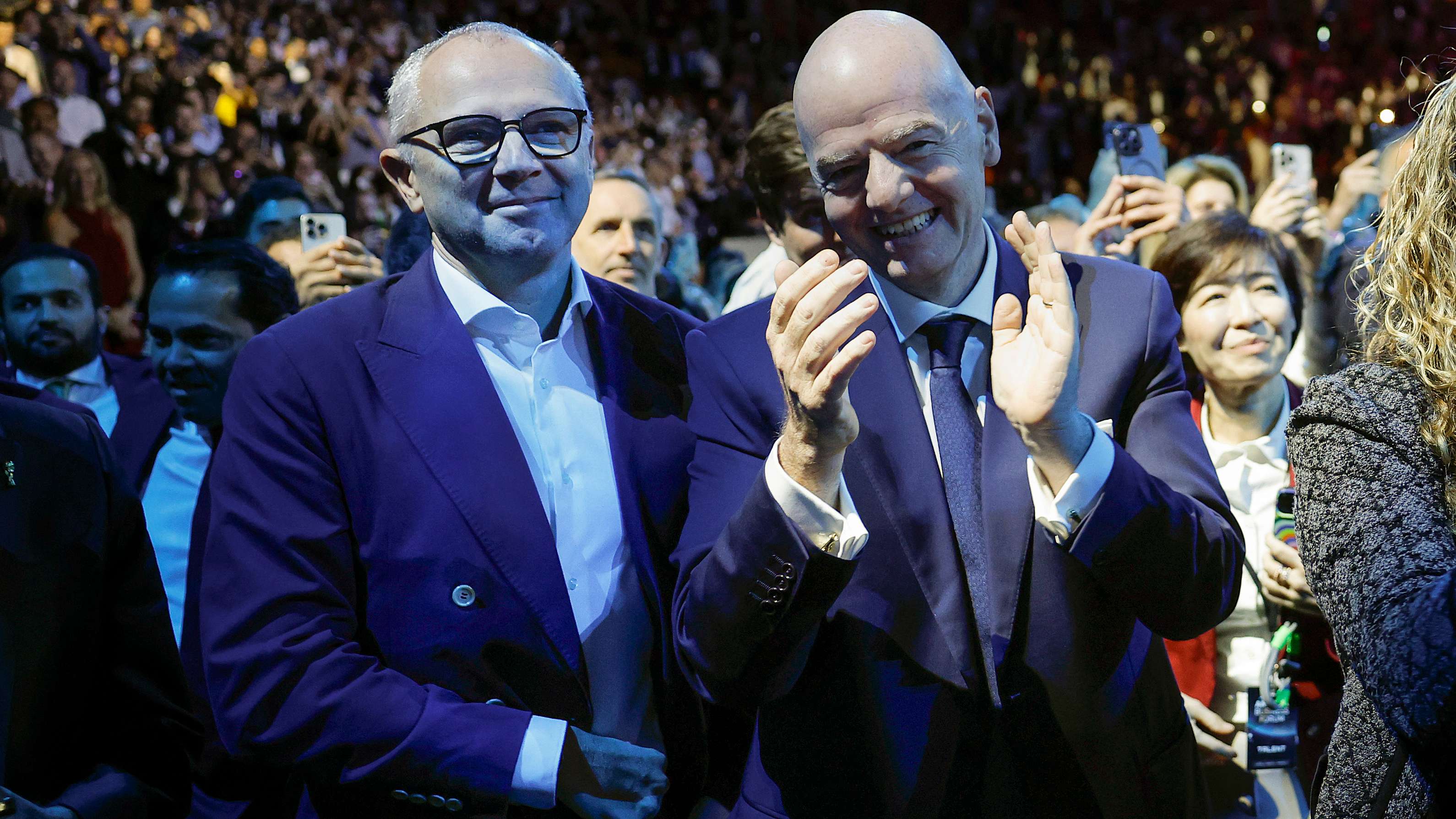 President Trump Addresses America Business Forum In Miami