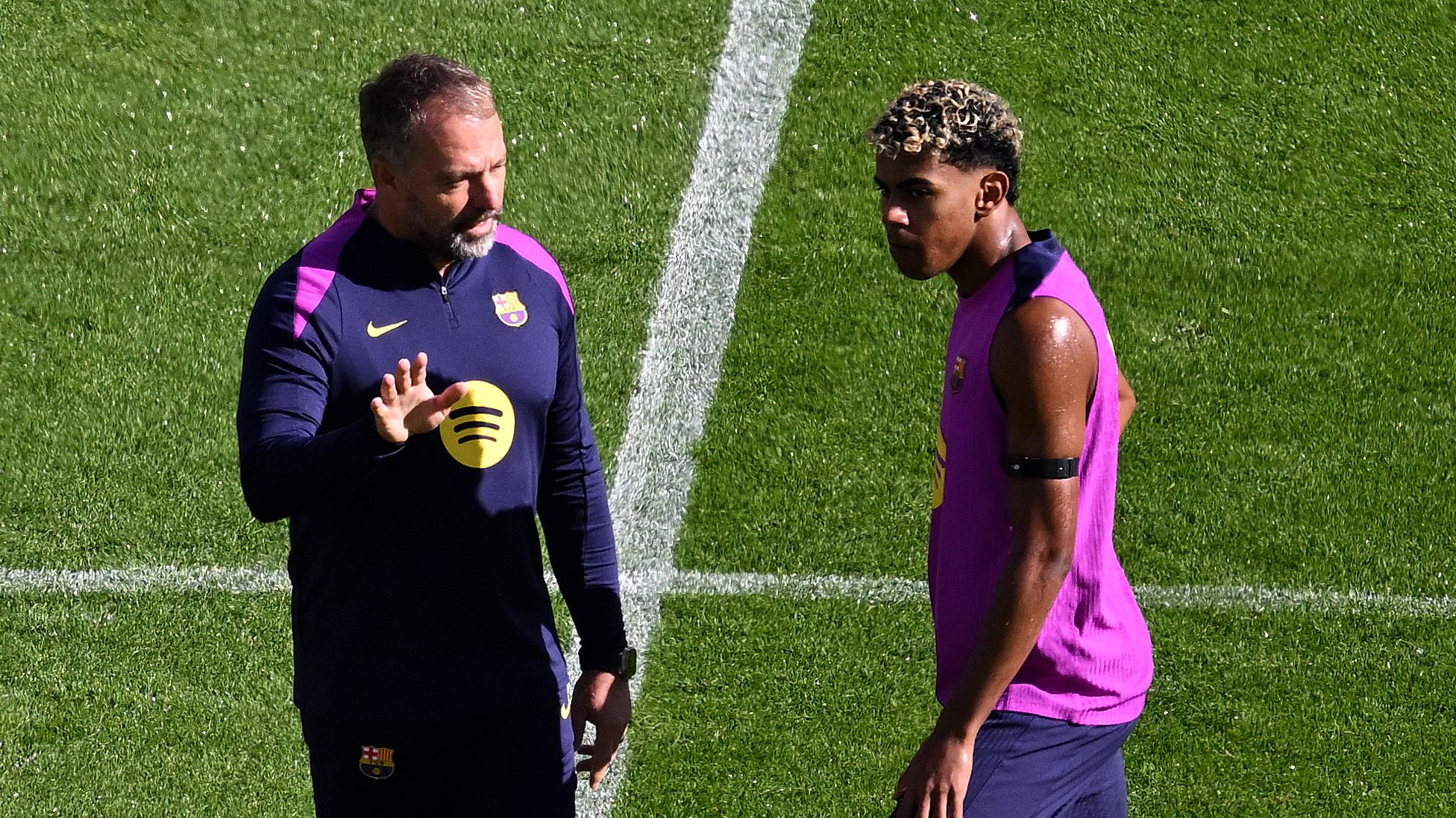 FC Barcelona Open Training Session in Spotify Camp Nou