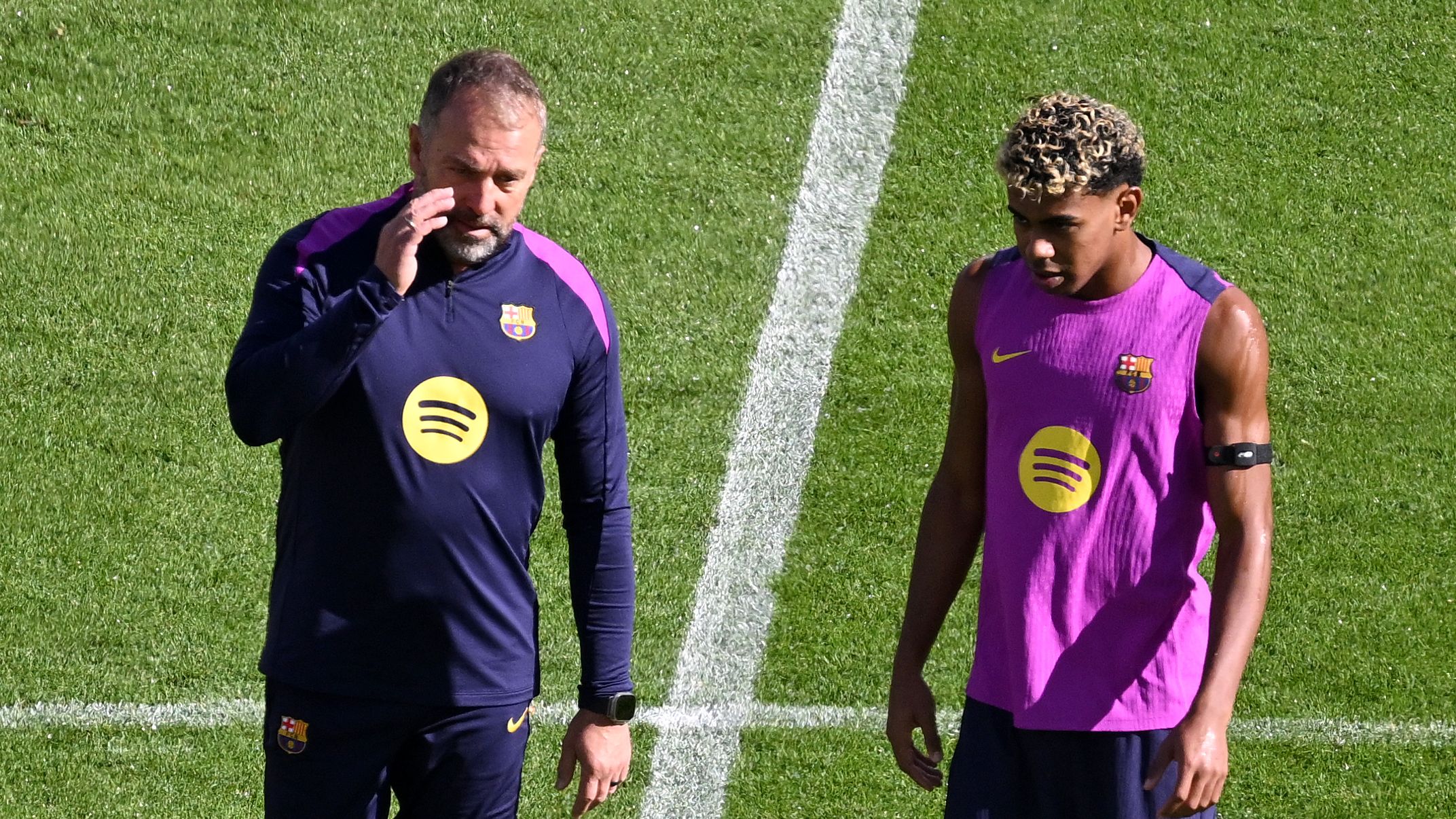 FC Barcelona Open Training Session in Spotify Camp Nou