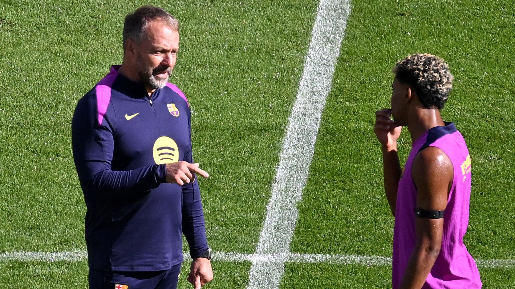 FC Barcelona Open Training Session in Spotify Camp Nou