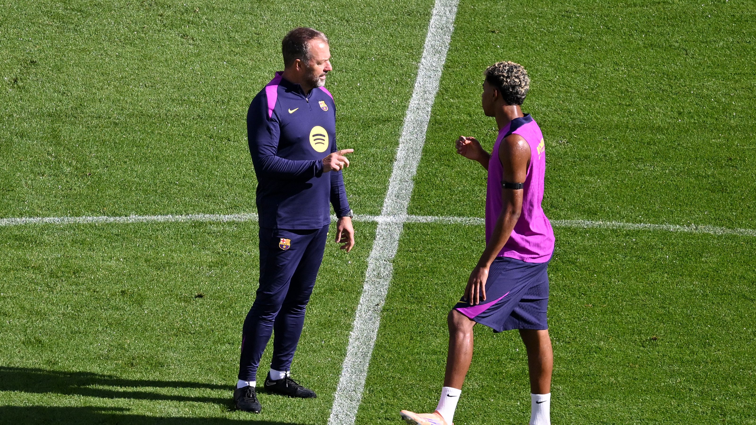 FC Barcelona Open Training Session in Spotify Camp Nou