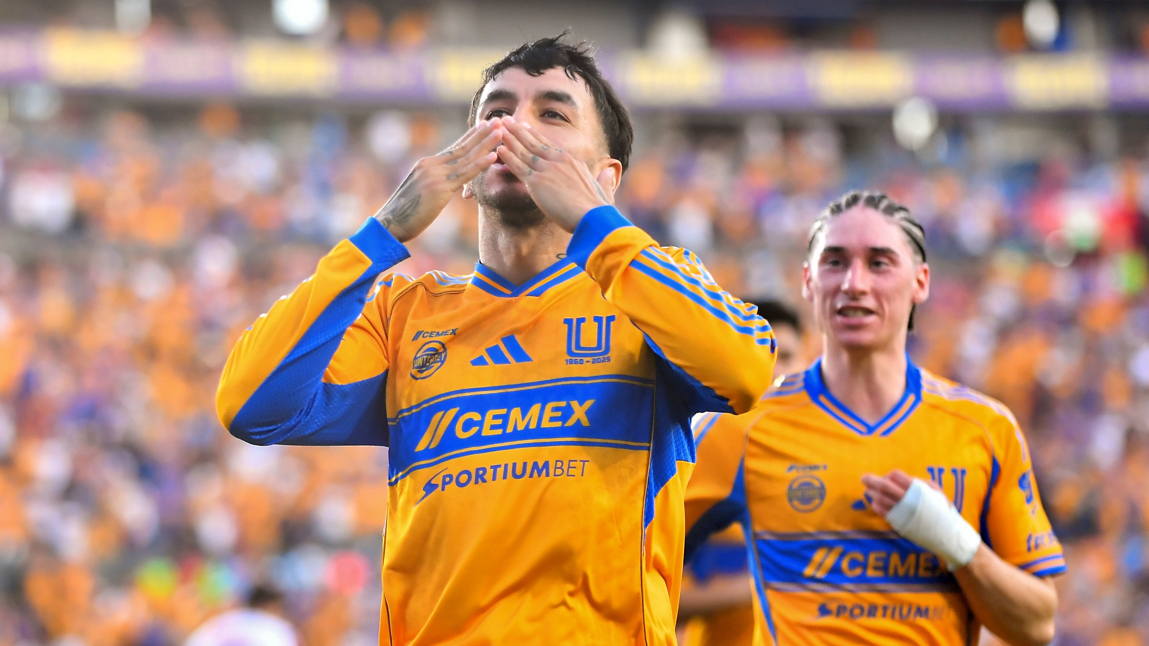 Tigres UANL v Atletico San Luis - Torneo Apertura 2025 Liga MX