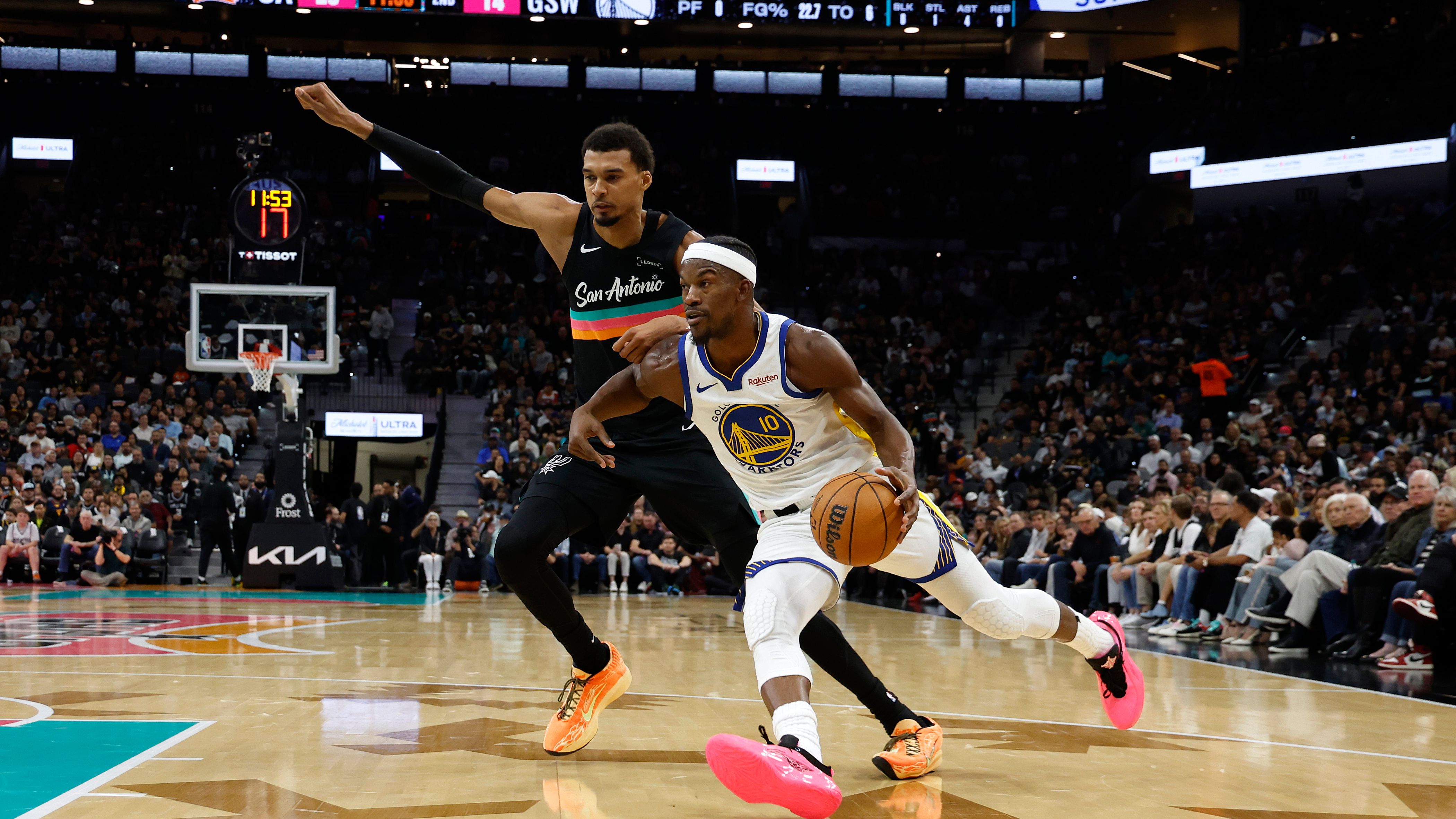 Golden State Warriors v San Antonio Spurs