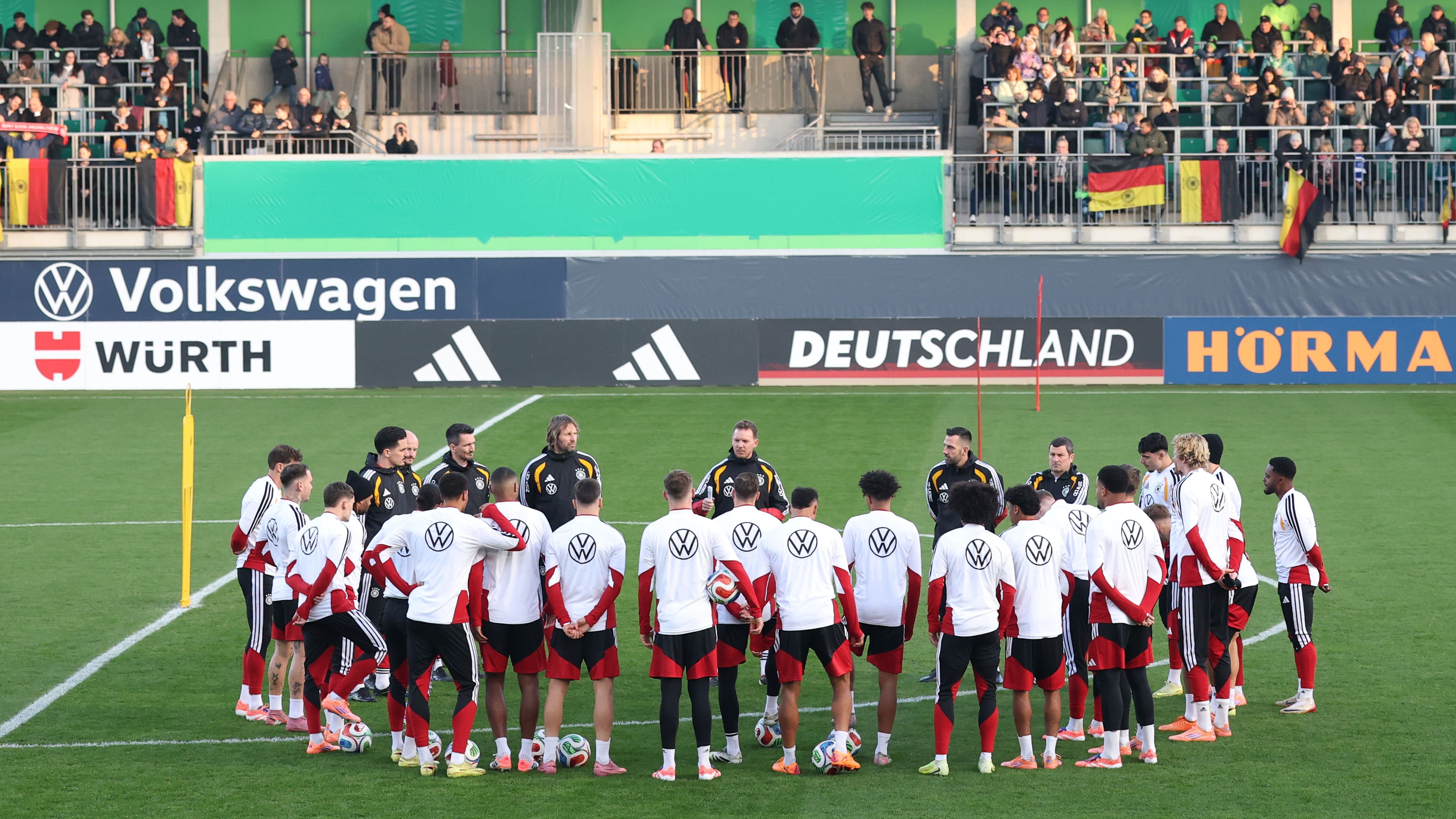 Germany Press Conference And Training Session