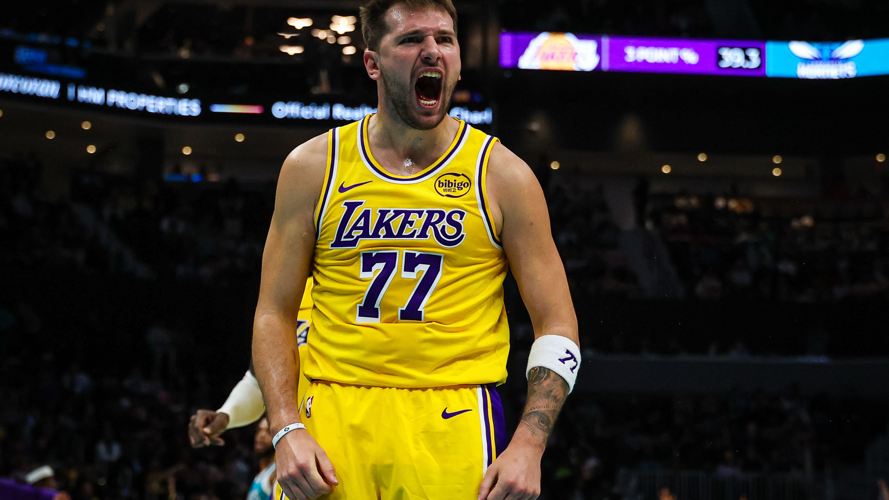 Los Angeles Lakers v Charlotte Hornets