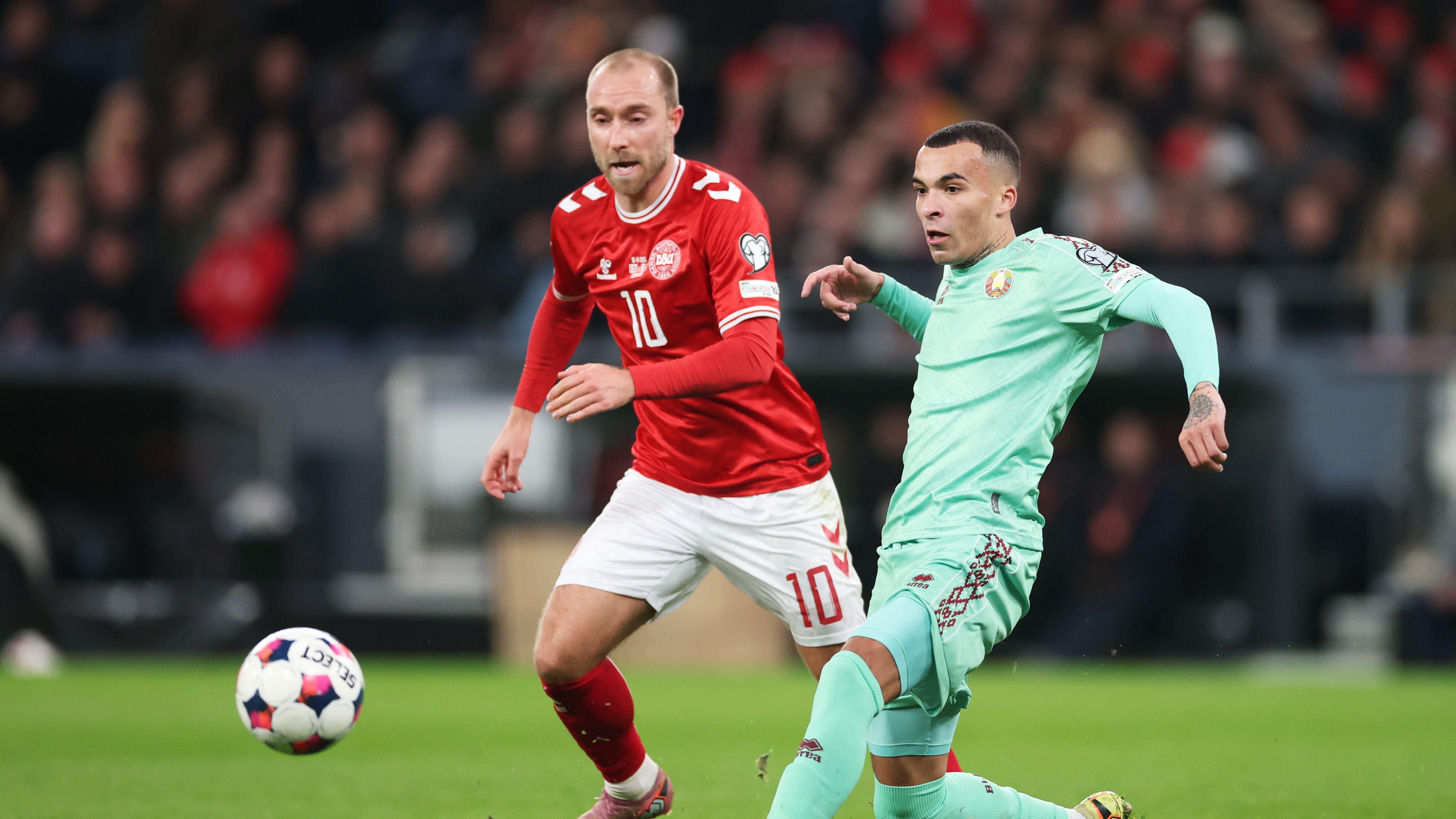 Denmark v Belarus - FIFA World Cup 2026 Qualifier