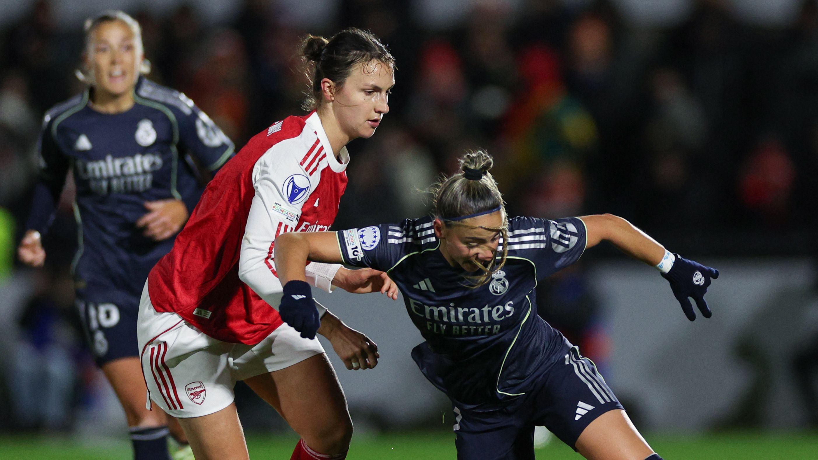 FBL-EUR-C1-WOMEN-ARSENAL-REAL MADRID
