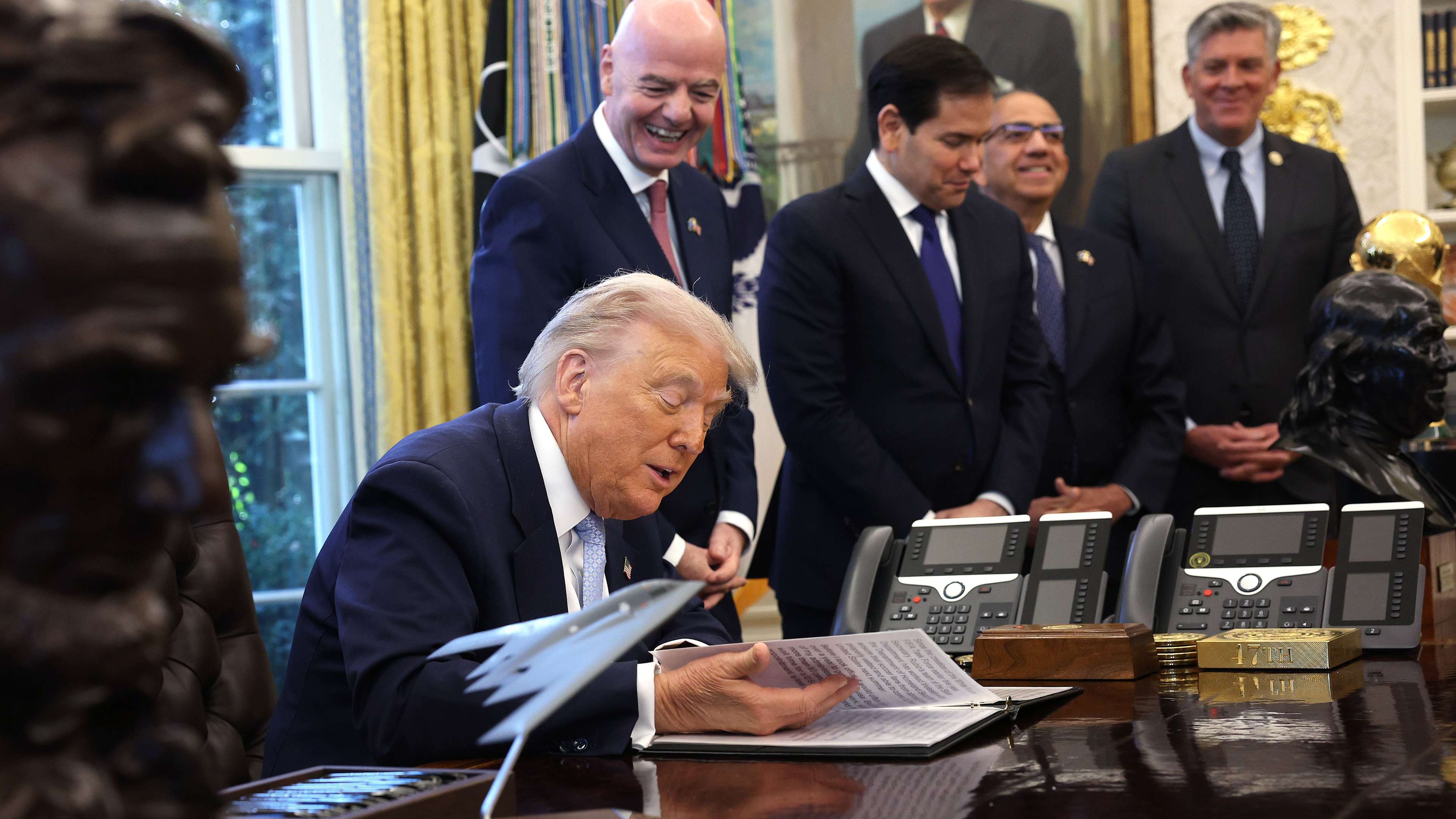 President Trump Meets With White House Task Force On FIFA World Cup