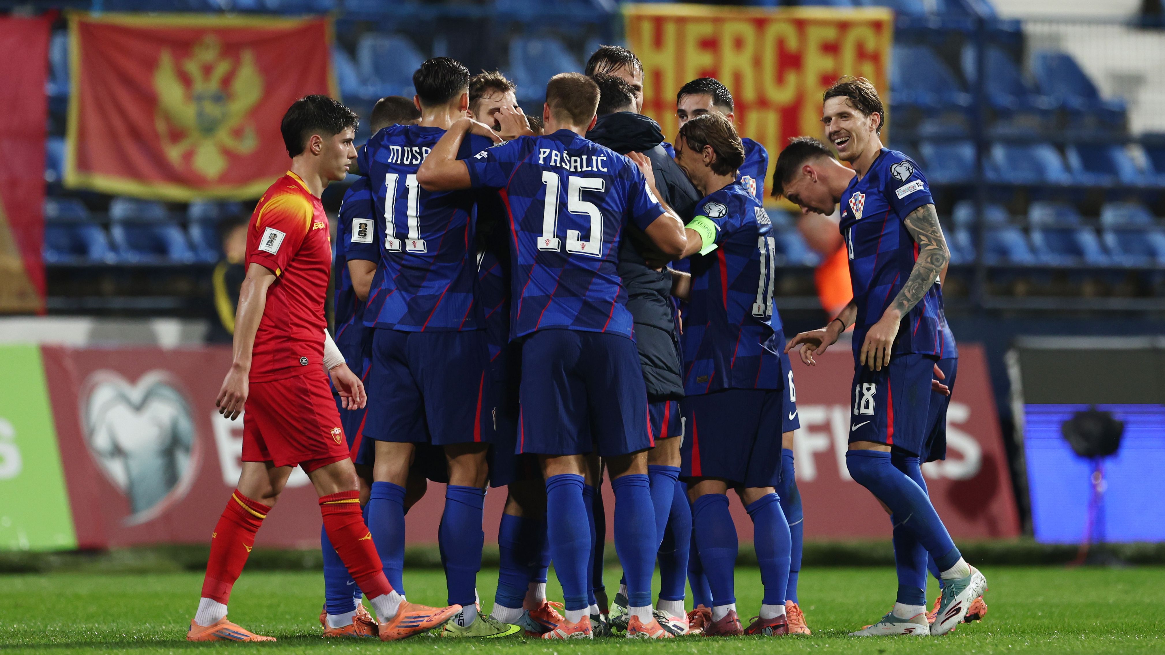 Montenegro v Croatia - FIFA World Cup 2026 Qualifier