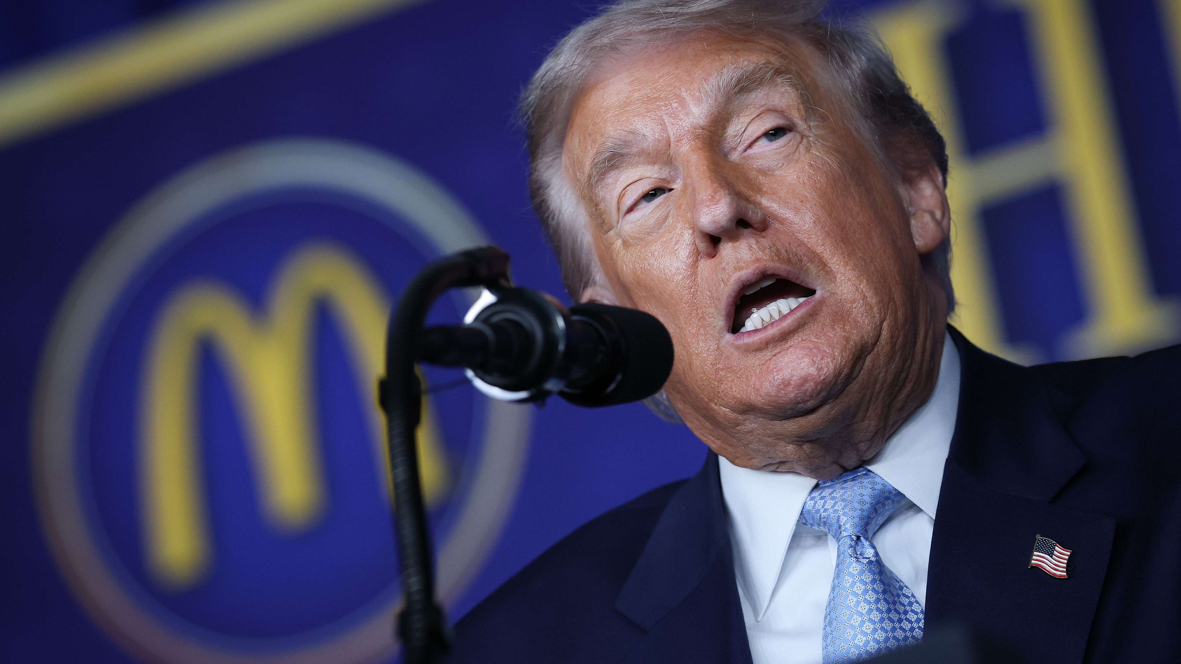 President Trump Speaks At McDonald’s Impact Summit