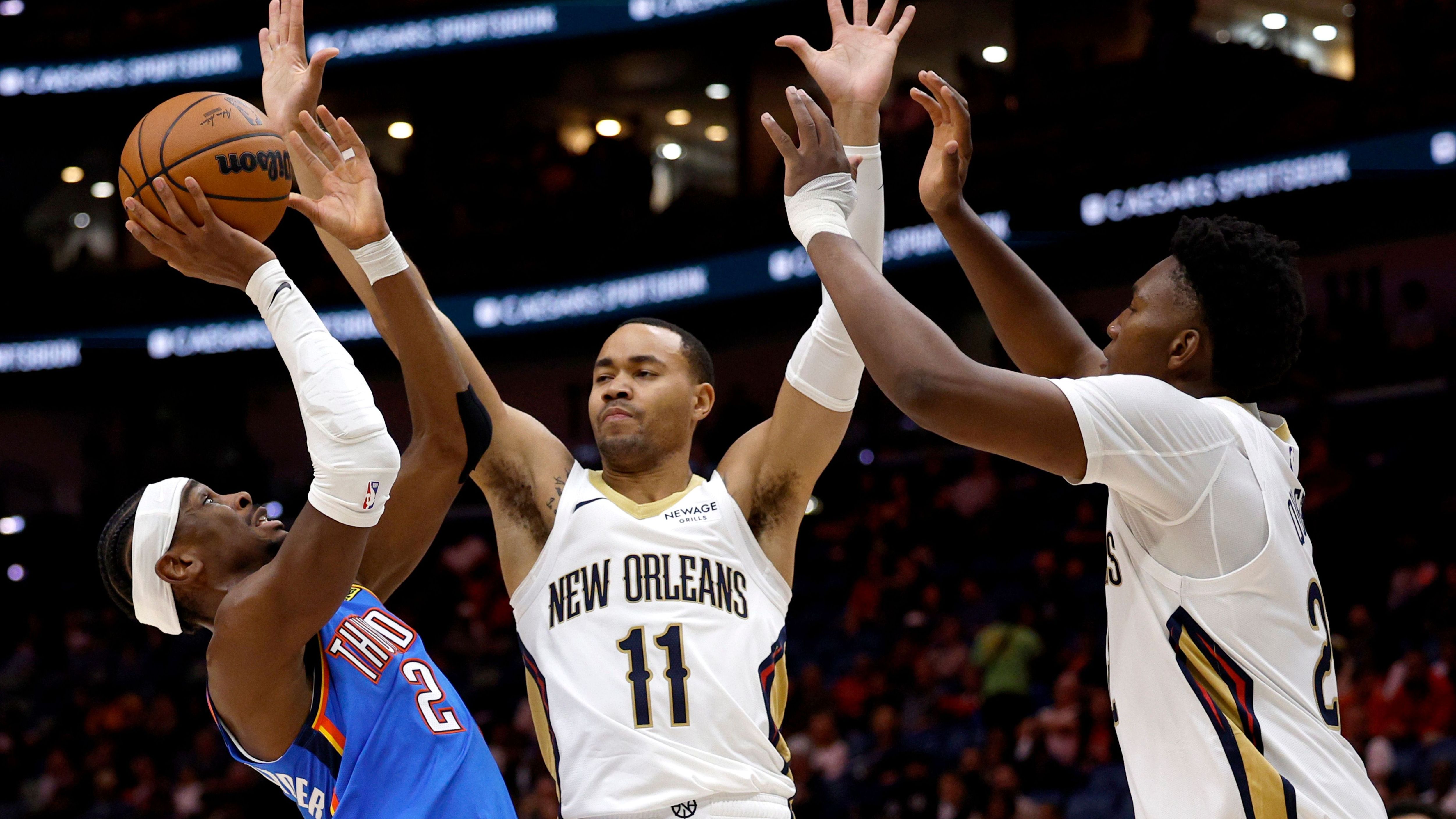 Oklahoma City Thunder v New Orleans Pelicans
