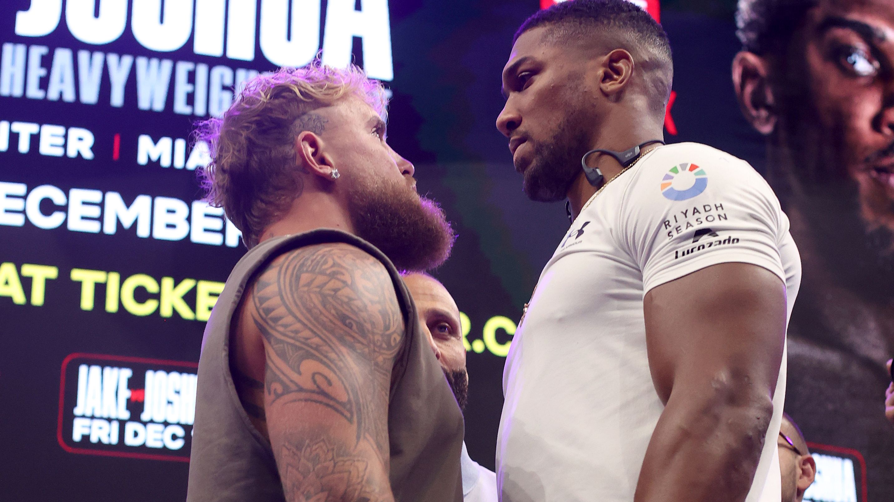 Jake Paul v Anthony Joshua - Press Conference