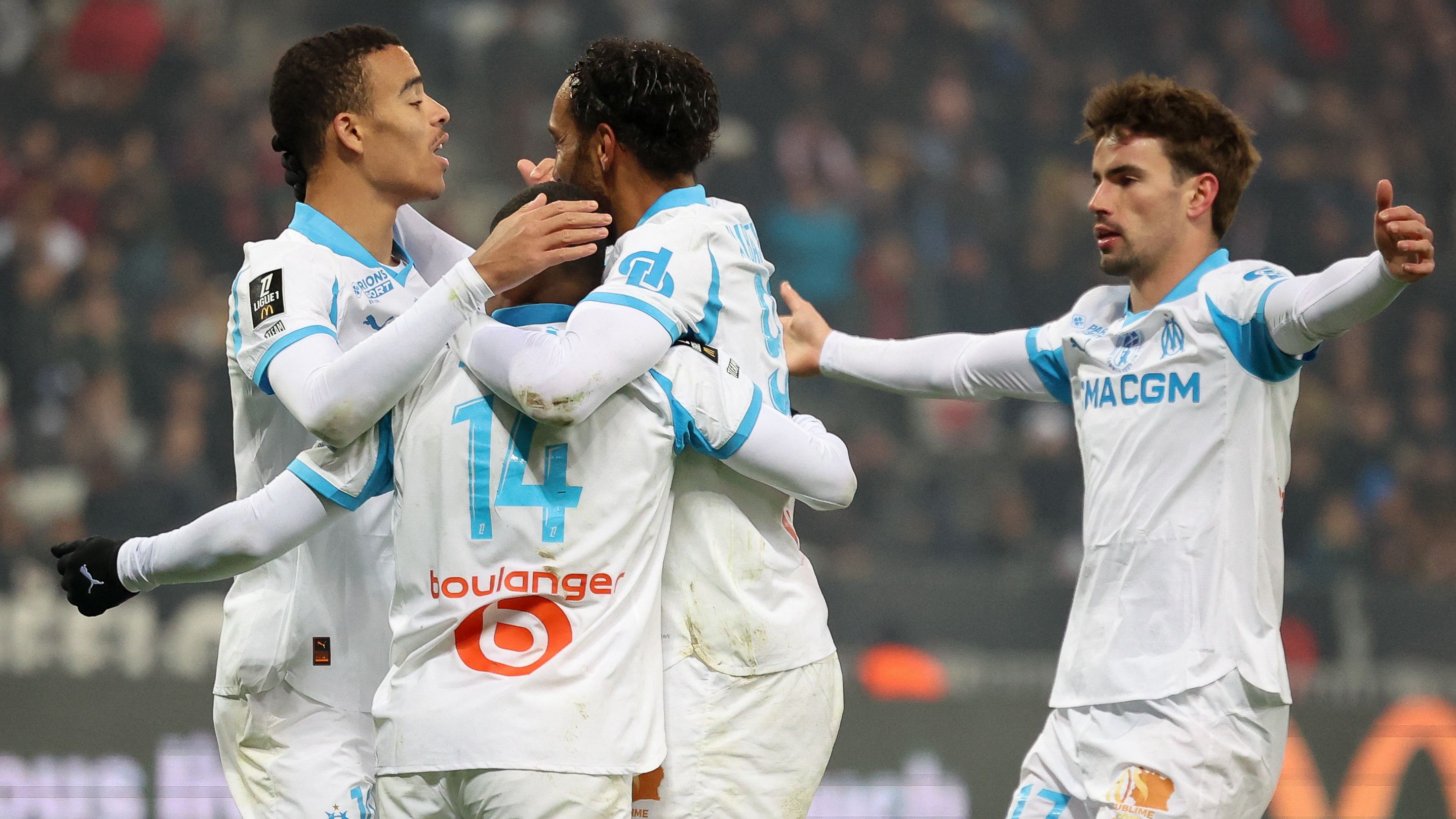 TOPSHOT-FBL-FRA-LIGUE1-NICE-MARSEILLE