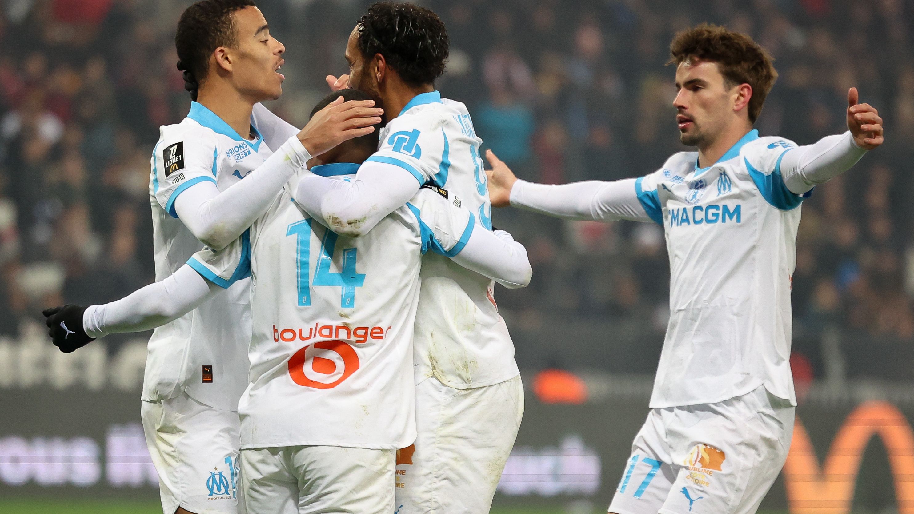 TOPSHOT-FBL-FRA-LIGUE1-NICE-MARSEILLE