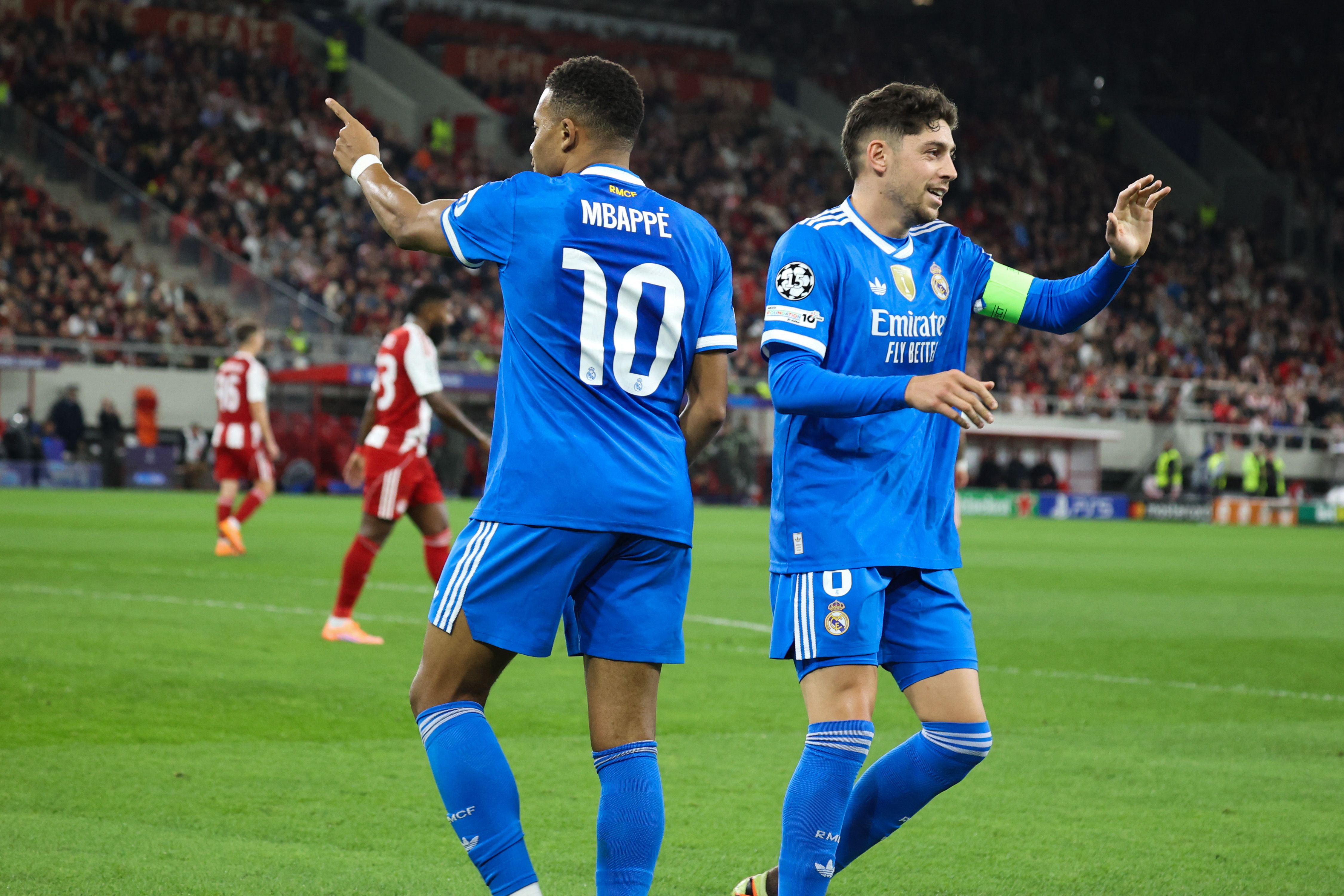 FBL-EUR-CHL-OLYMPIAKOS-REAL MADRID