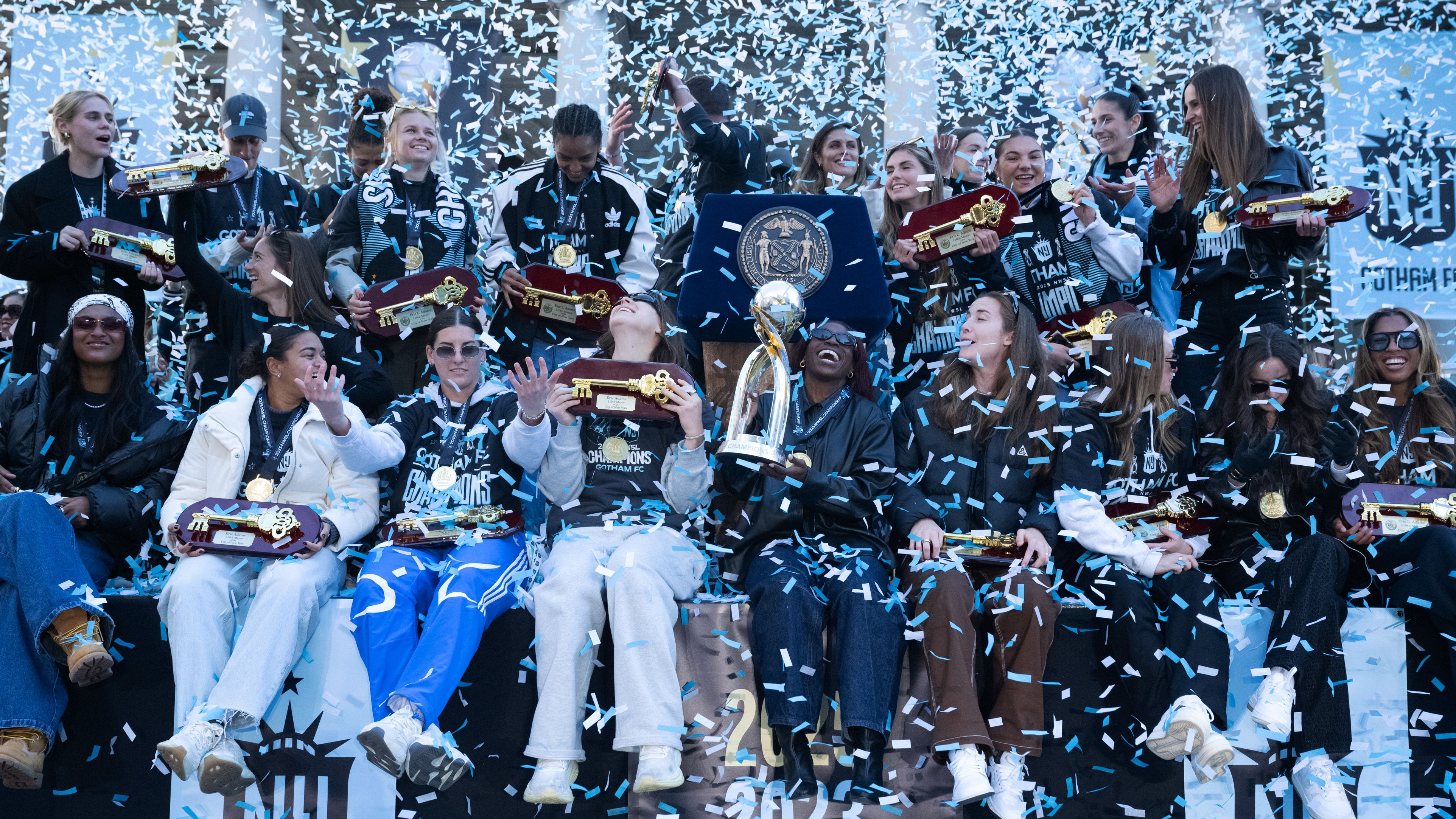 NJ/NY Gotham FC NWSL 2025 Champions Parade