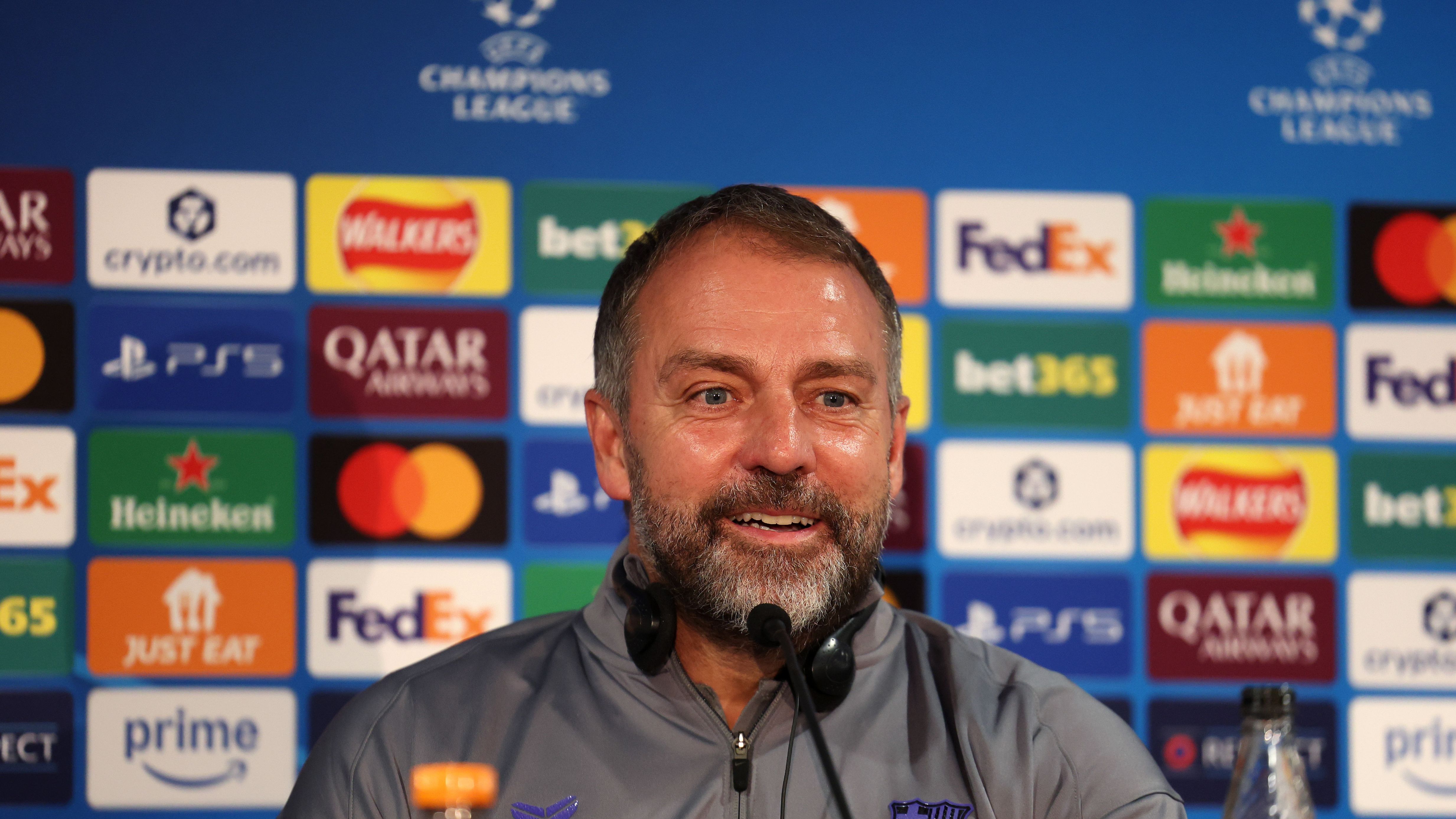 FC Barcelona Training Session And Press Conference - UEFA Champions League 2025/26 League Phase MD5