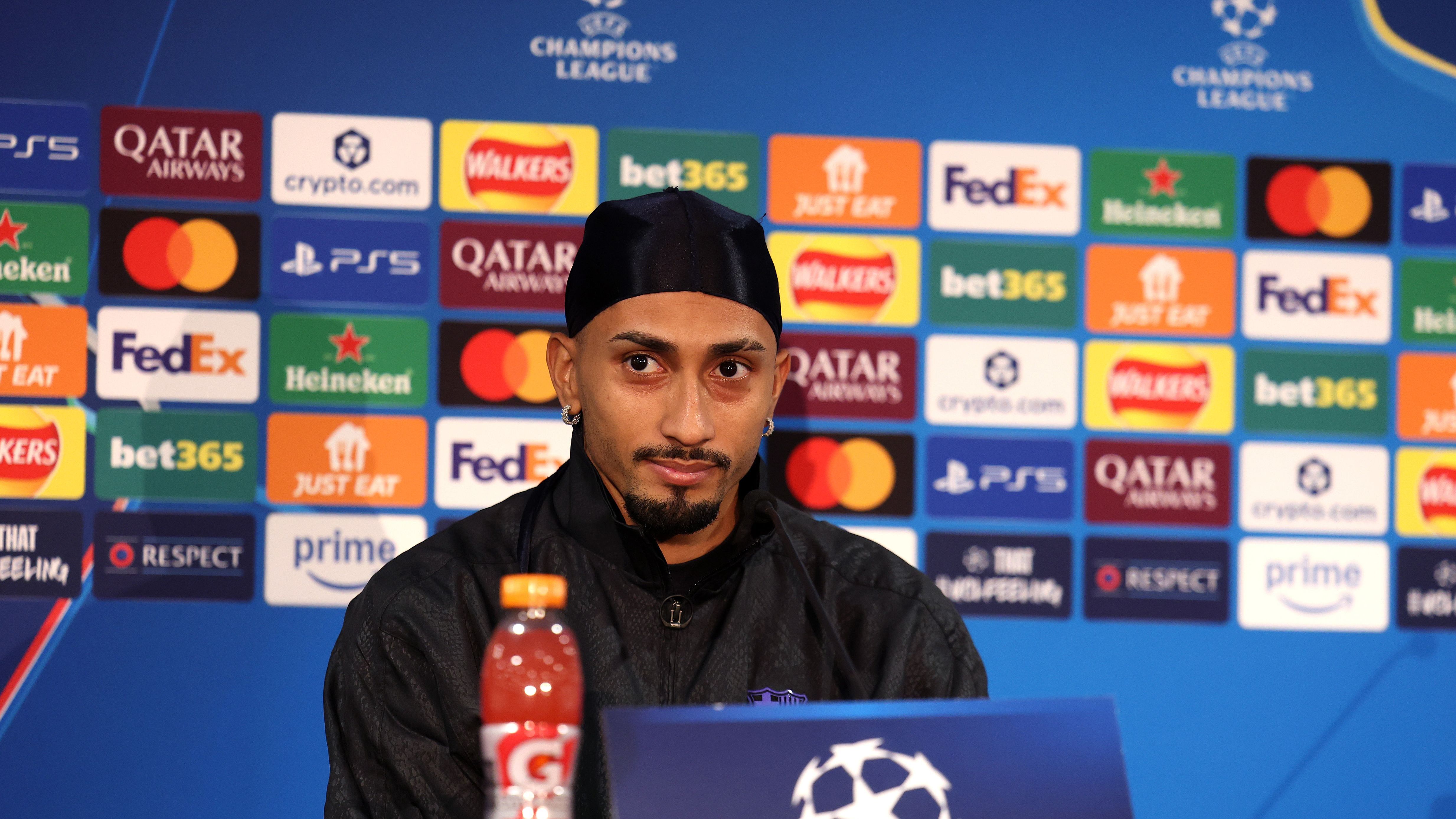 FC Barcelona Training Session And Press Conference - UEFA Champions League 2025/26 League Phase MD5