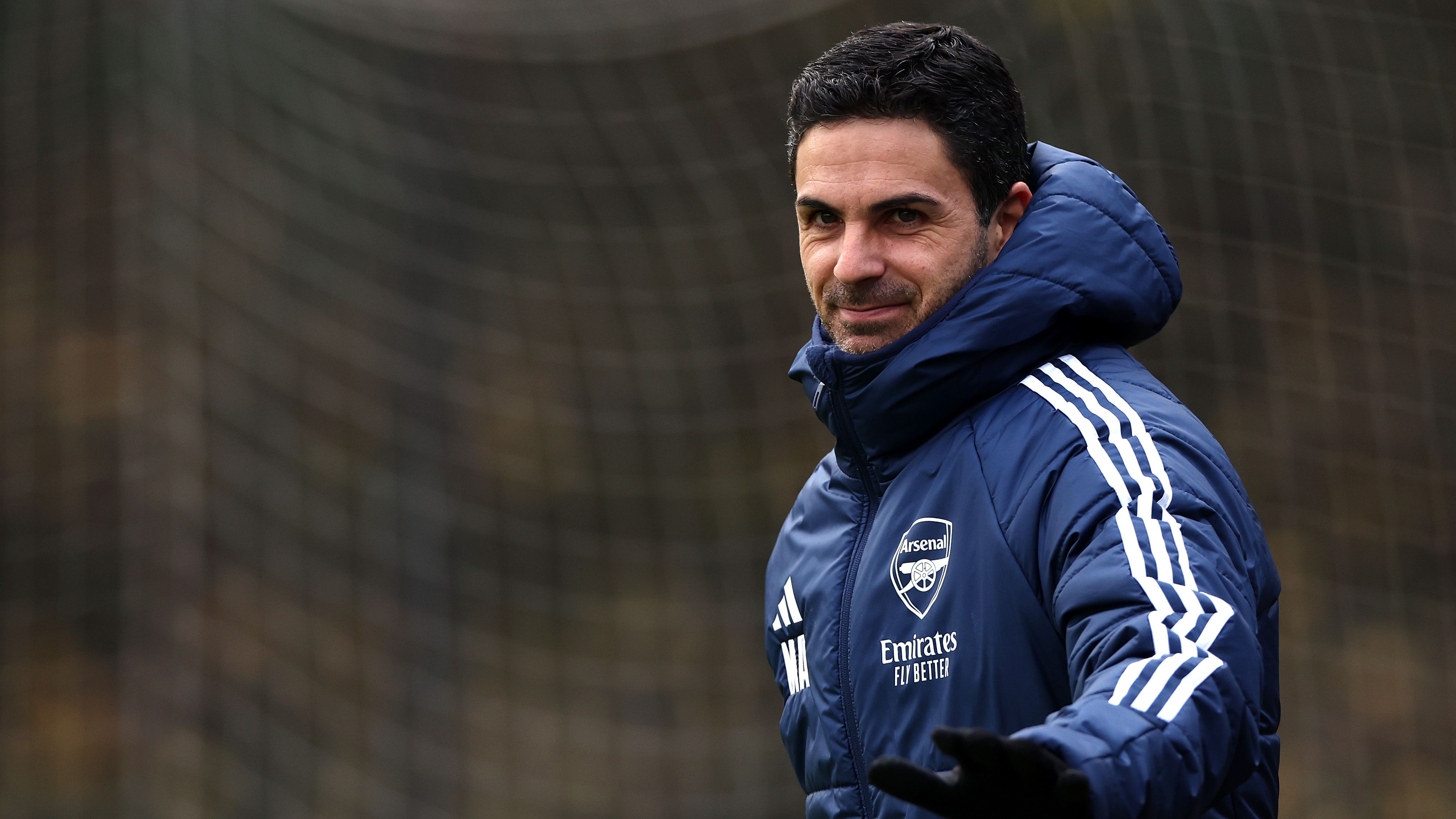 Arsenal FC Training Session And Press Conference - UEFA Champions League 2025/26 League Phase MD5