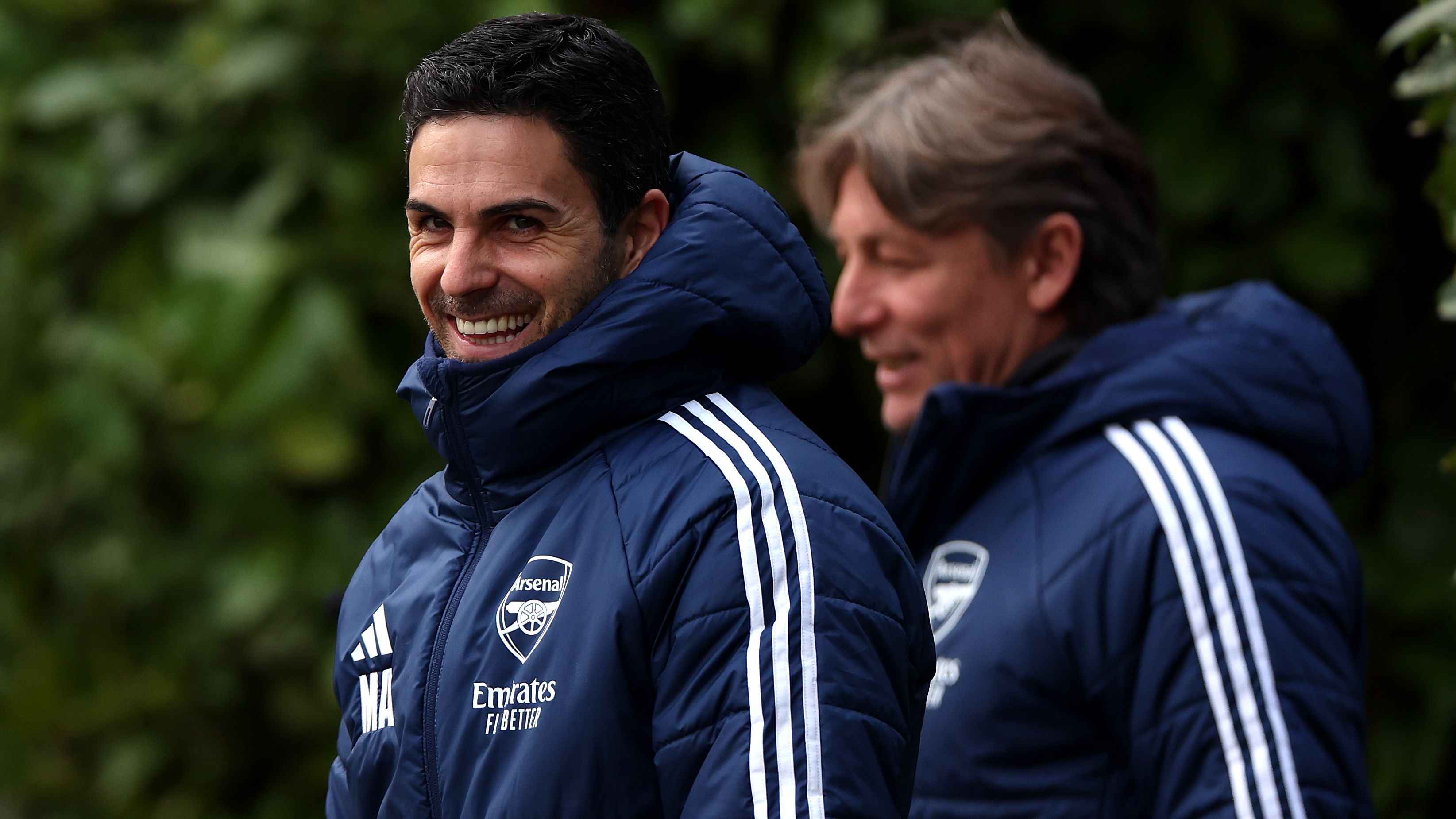 Arsenal FC Training Session And Press Conference - UEFA Champions League 2025/26 League Phase MD5