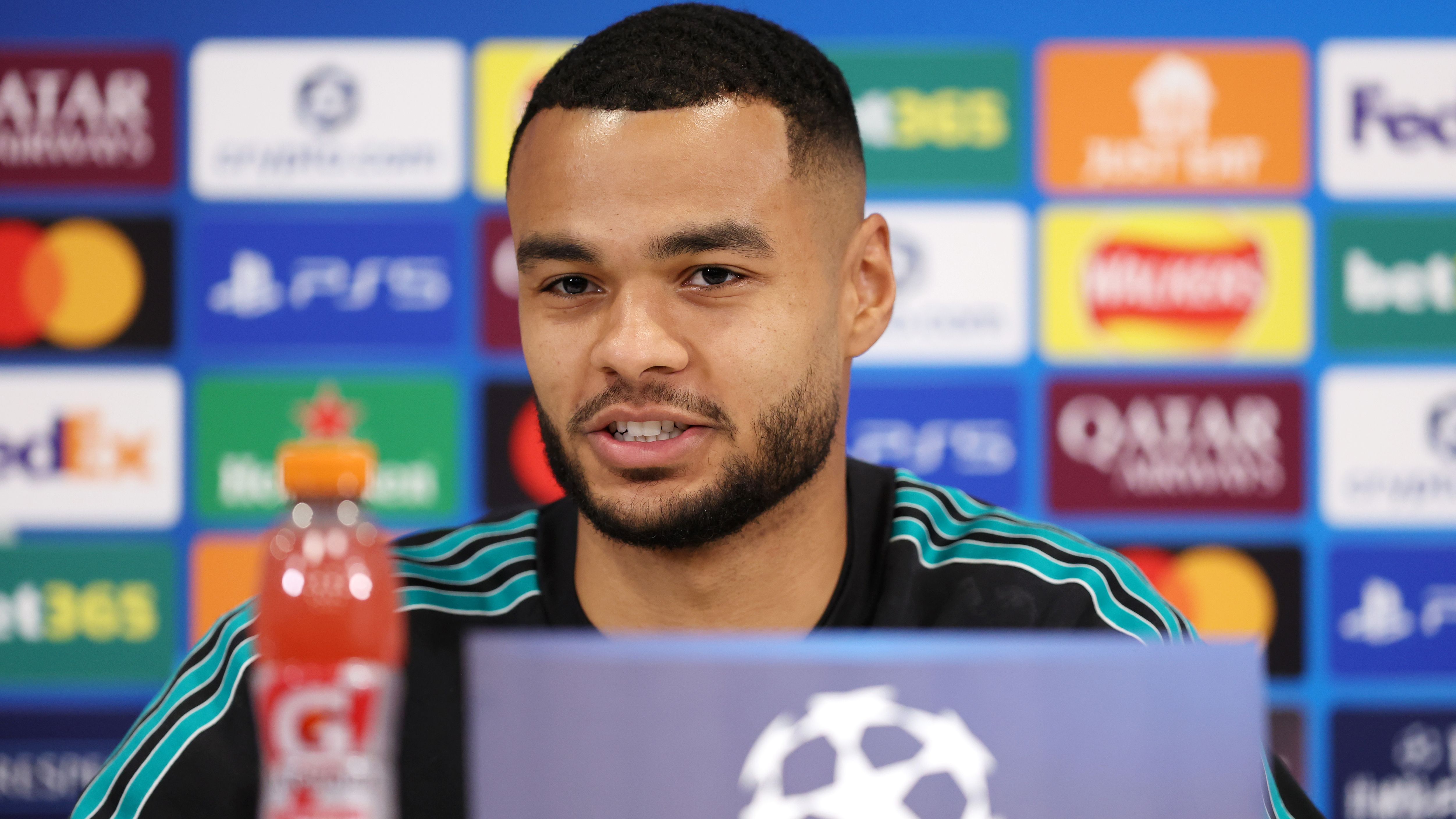 Liverpool FC Training Session And Press Conference - UEFA Champions League 2025/26 League Phase MD5