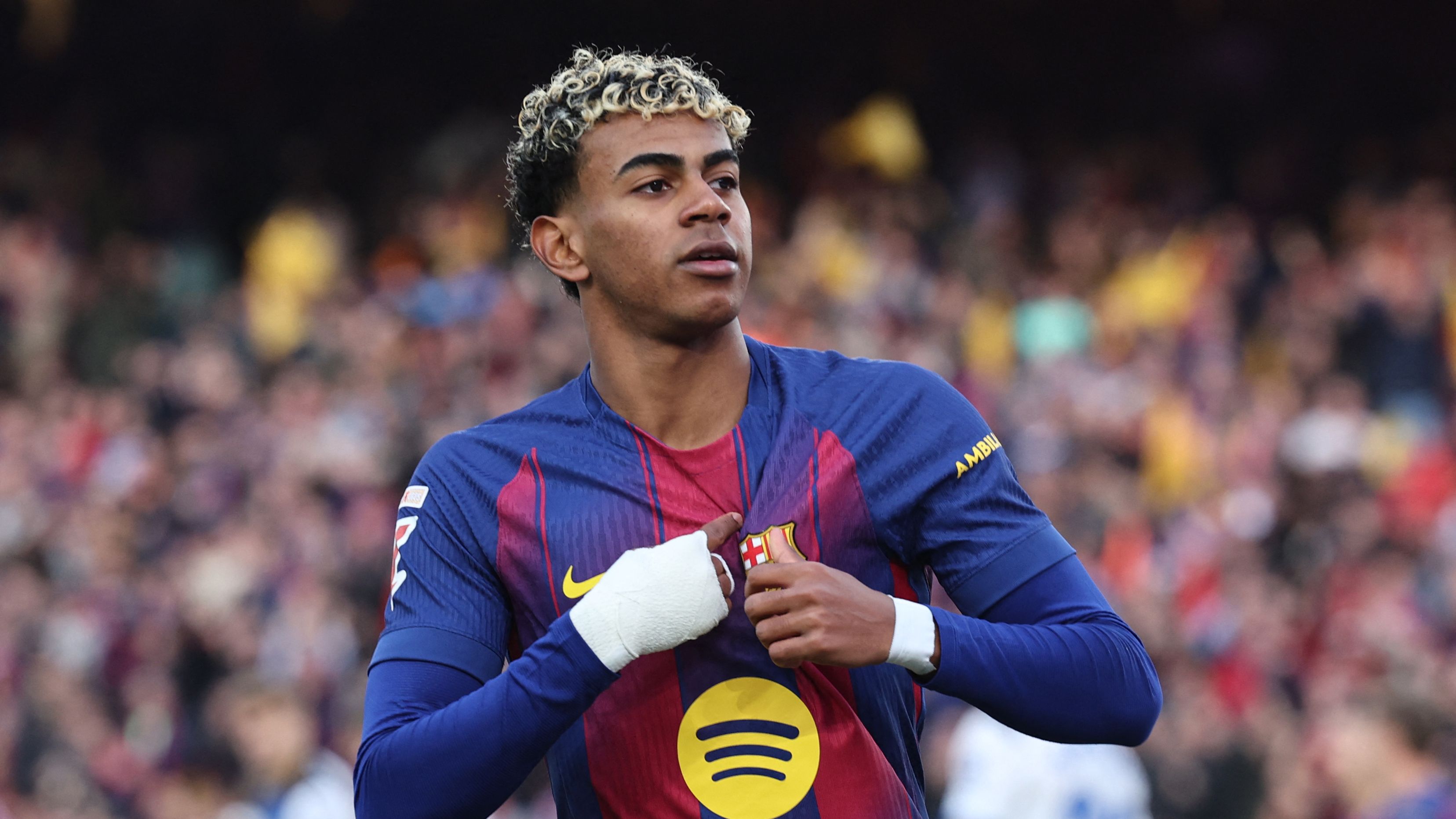 바르셀로나 선수 경기 장면