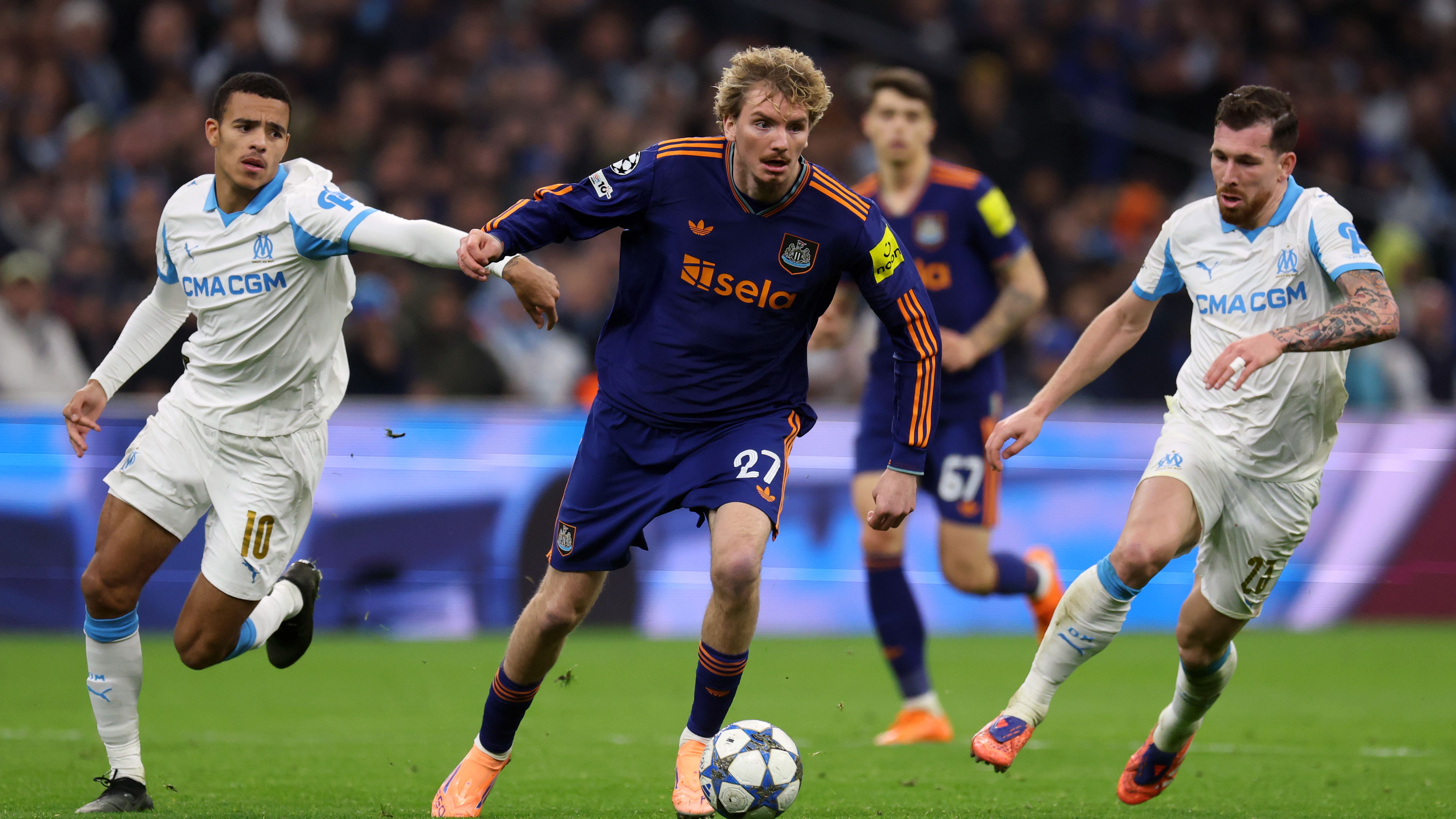 Olympique de Marseille v Newcastle United FC - UEFA Champions League 2025/26 League Phase MD5