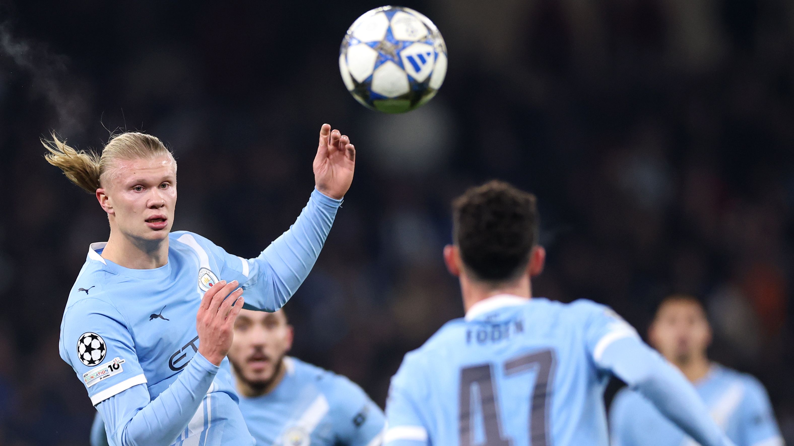 맨체스터 시티 경기 모습