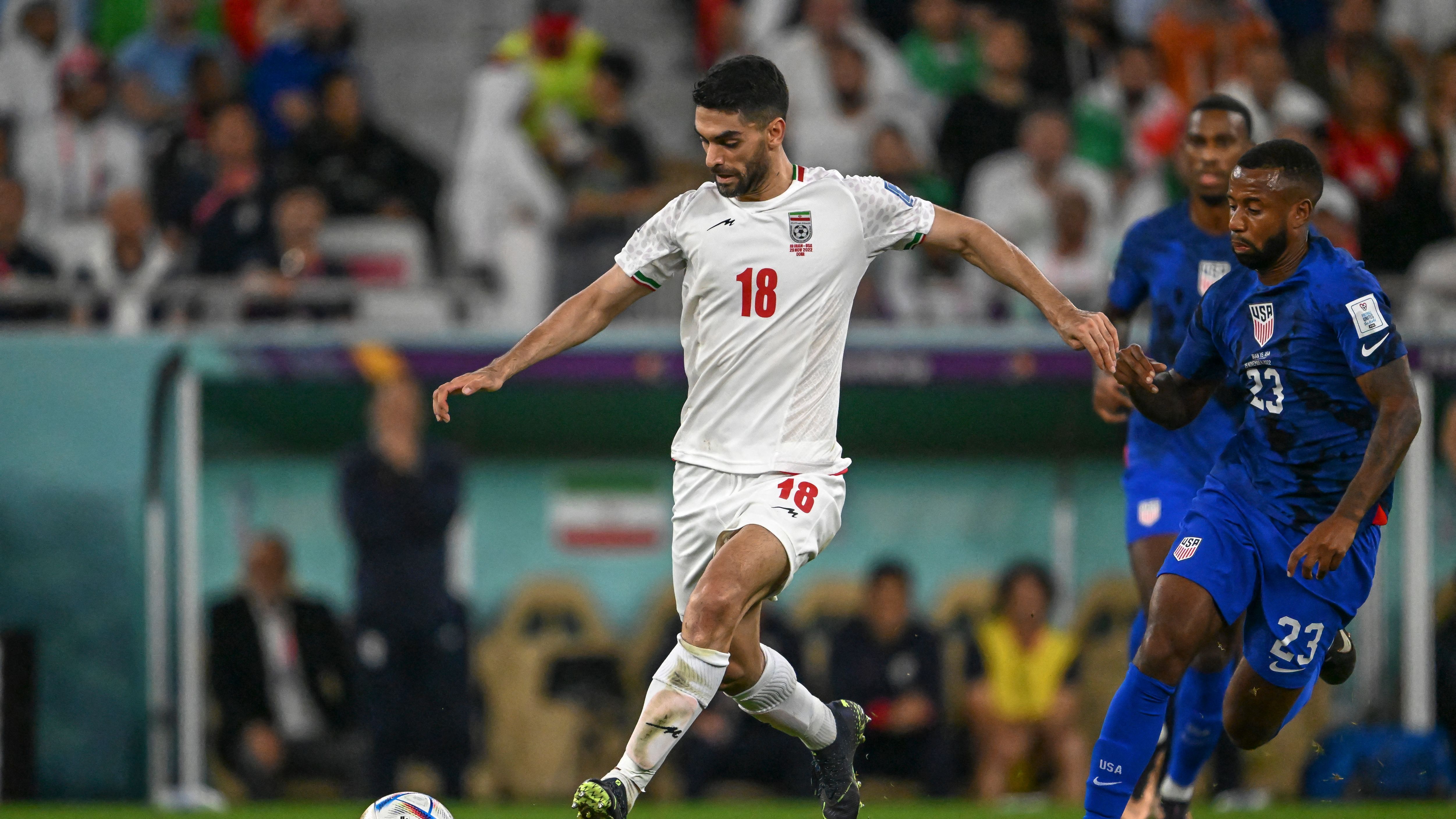 2022-World-Cup-Match-Between-USA-And-Iran-in-Qatar
