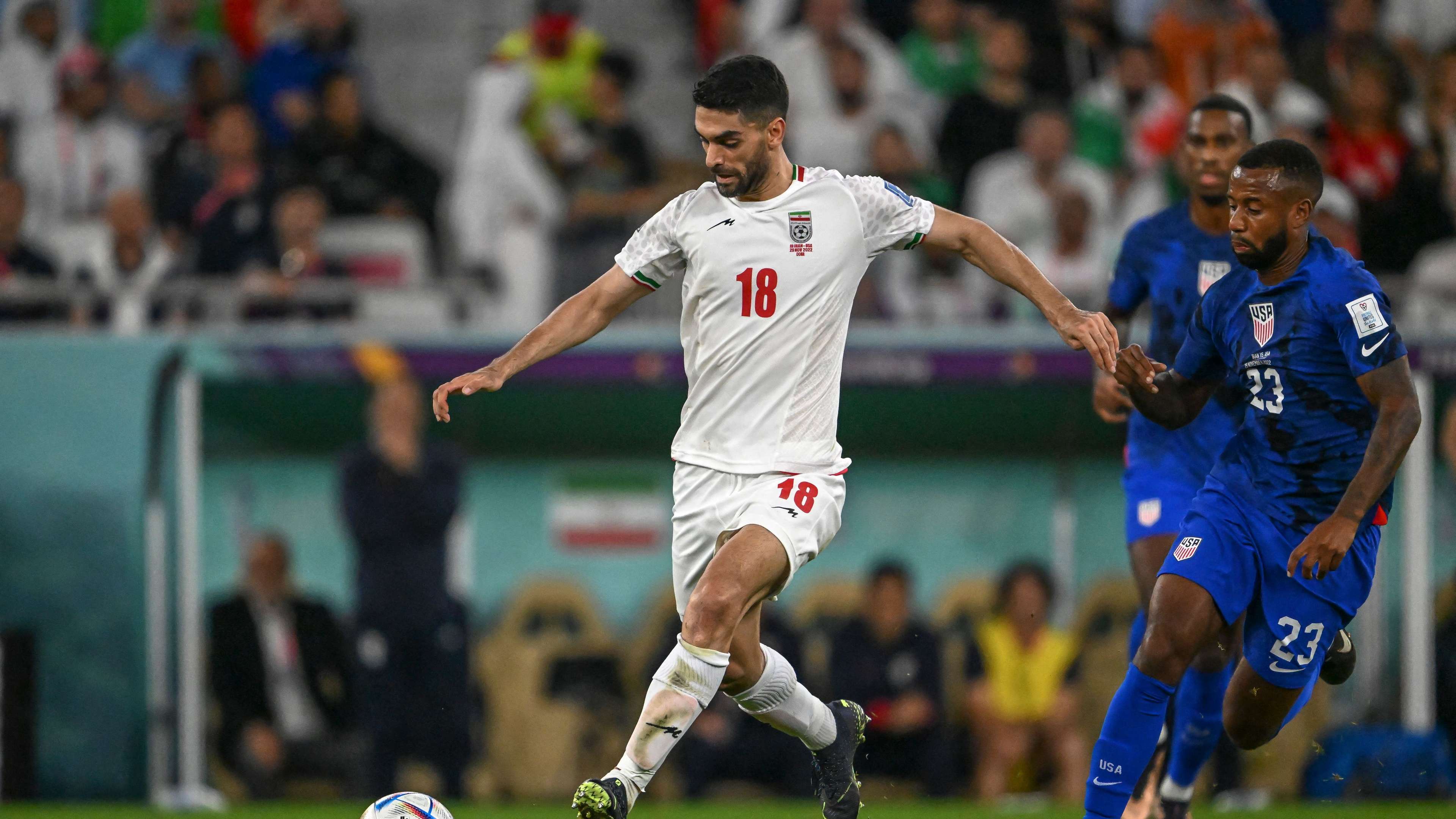 2022-World-Cup-Match-Between-USA-And-Iran-in-Qatar