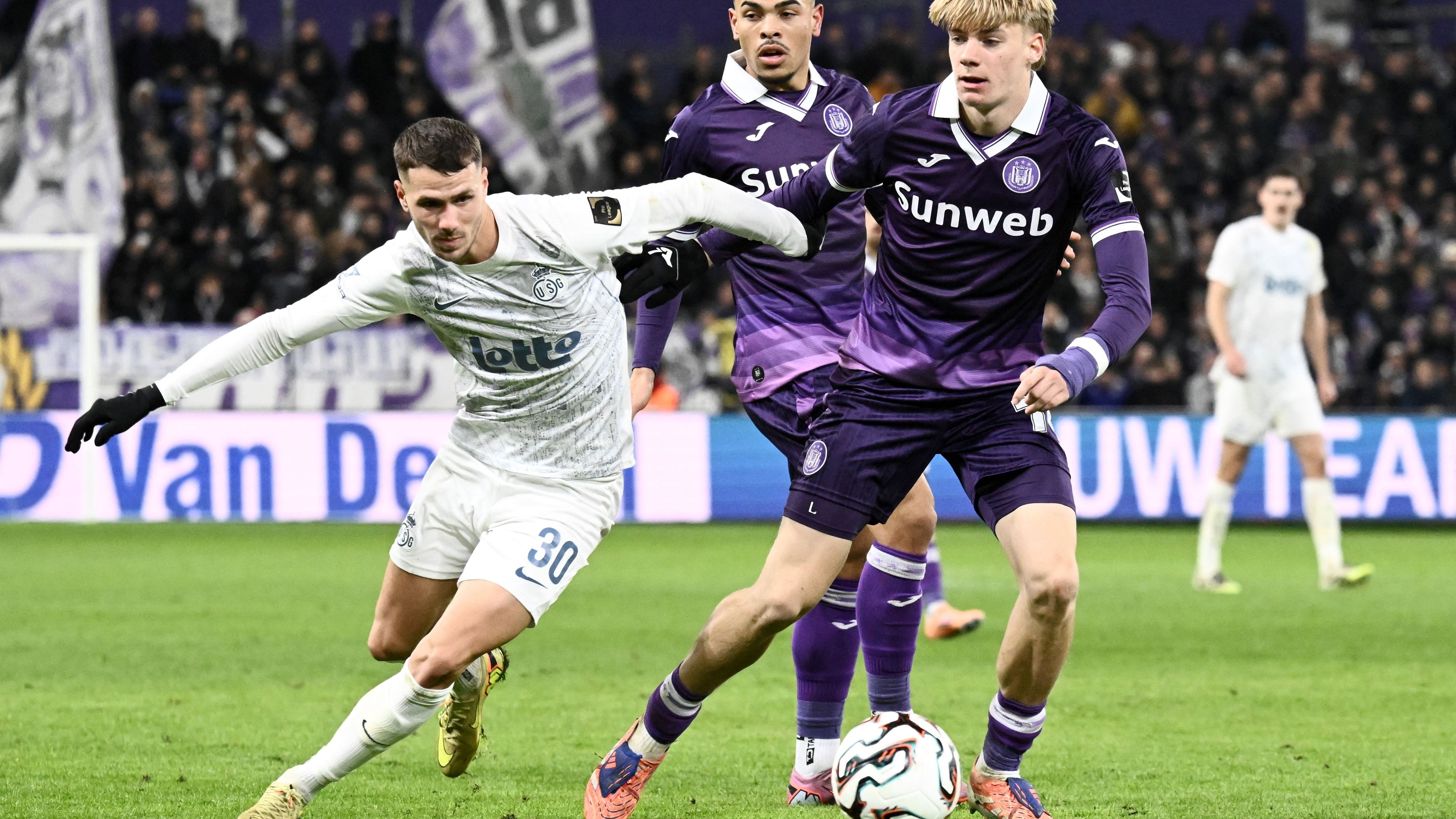SOCCER JPL D16 RSC ANDERLECHT VS UNION SAINT-GILLOISE