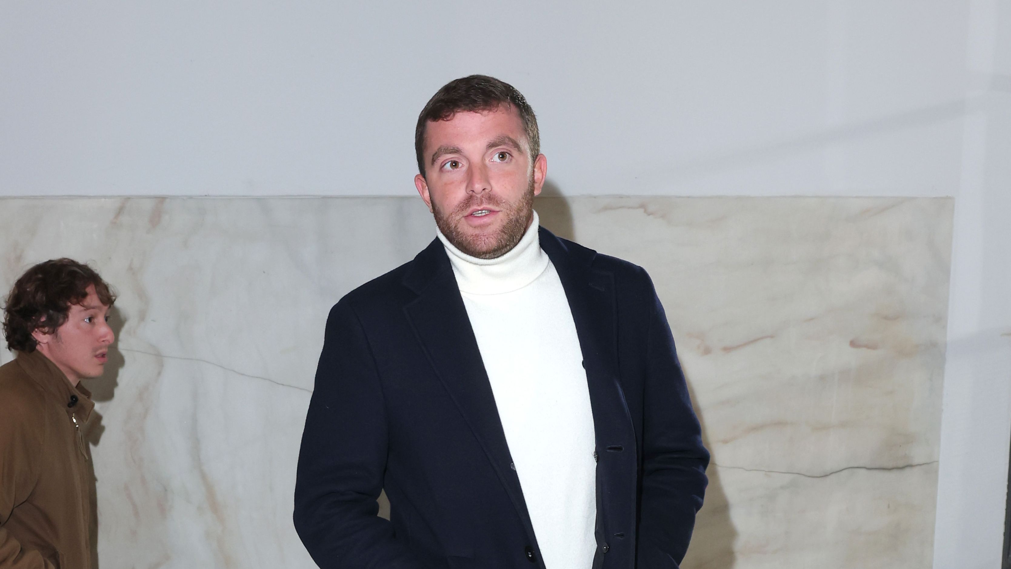 Celebrities Sightings At Como 1907 Vs Sassuolo Football Match