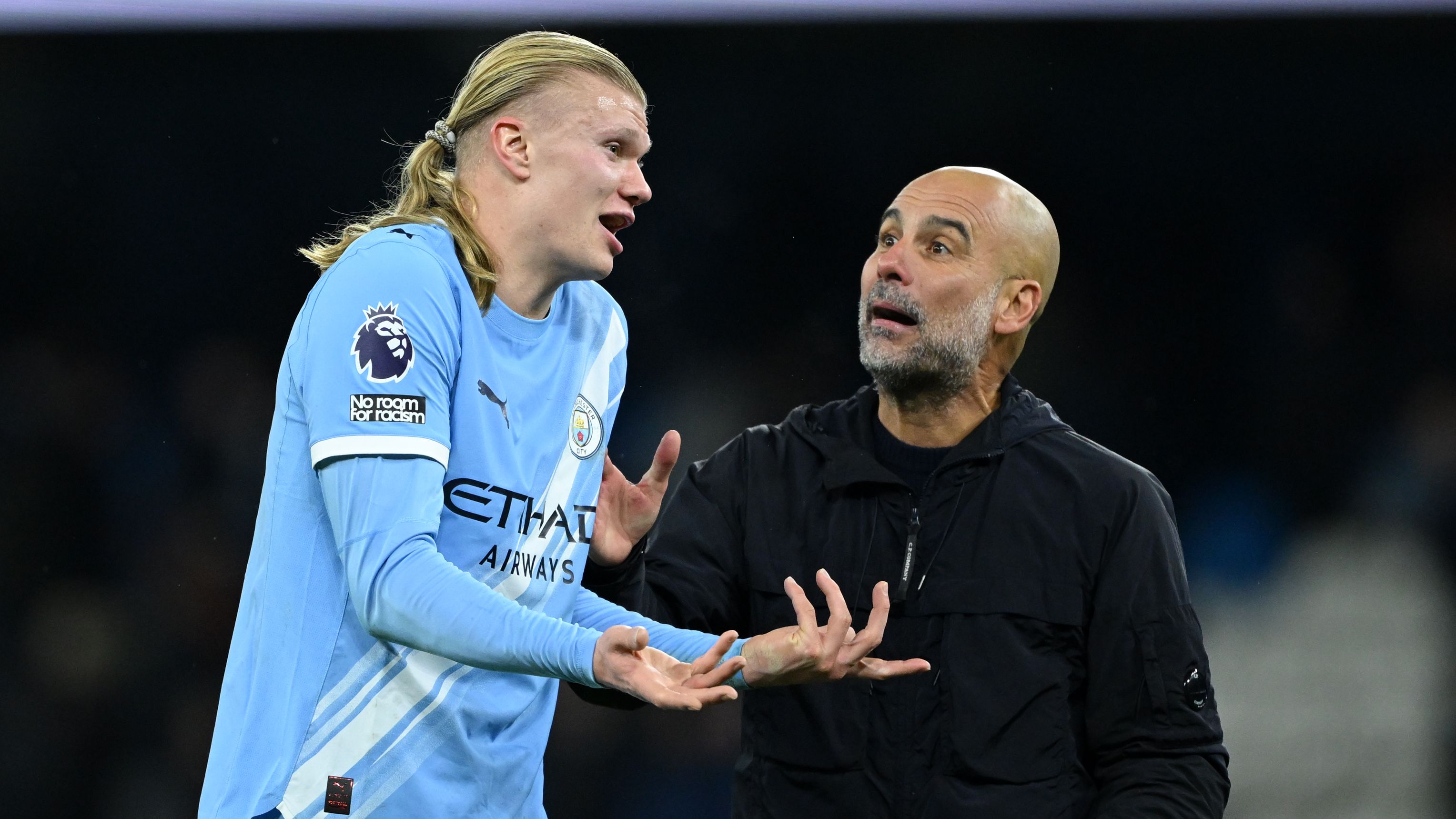 Pep Guardiola Ungkap Isi Percakapan Intens Dengan Erling Haaland Usai Man City Menang Dramatis Atas Leeds