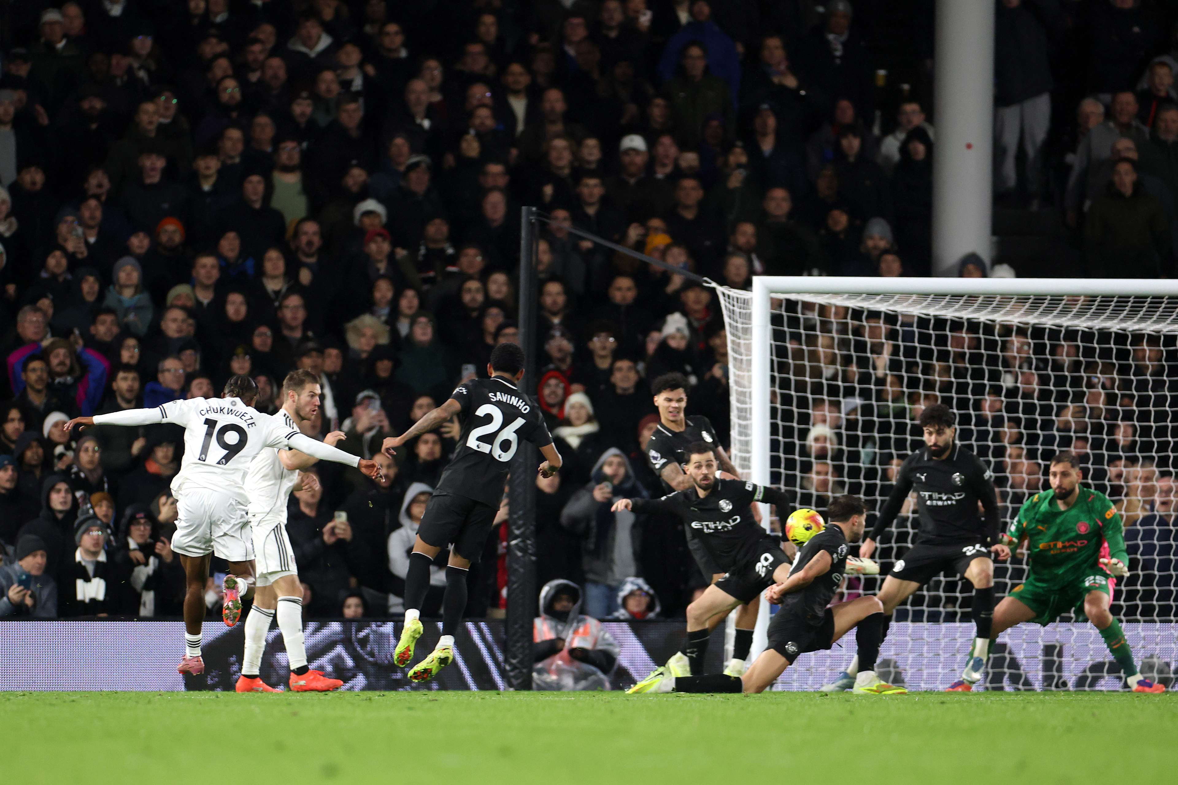 فولهام ضد مانشستر سيتي