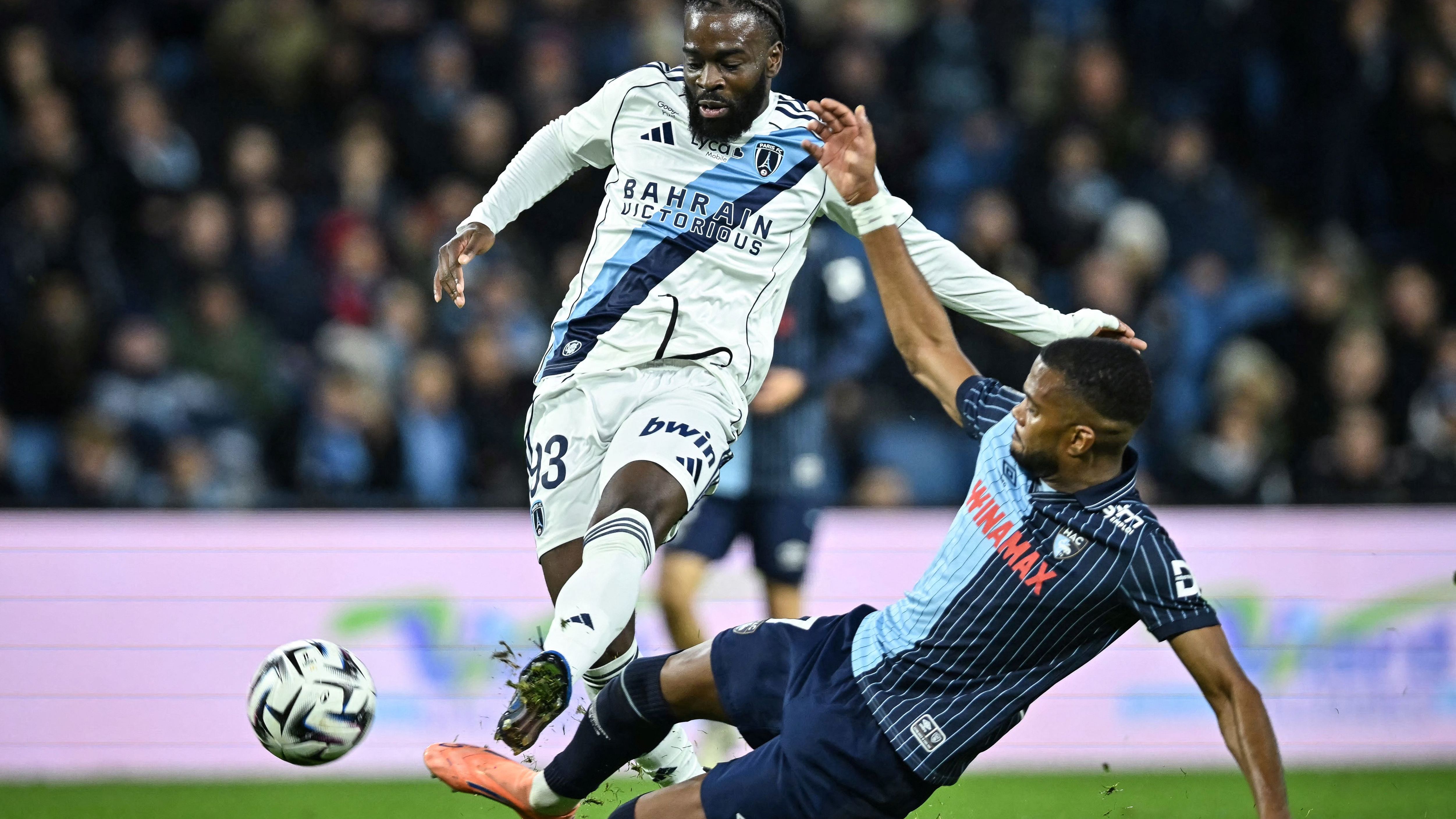 FBL-FRA-LIGUE1-LE HAVRE-PARIS FC
